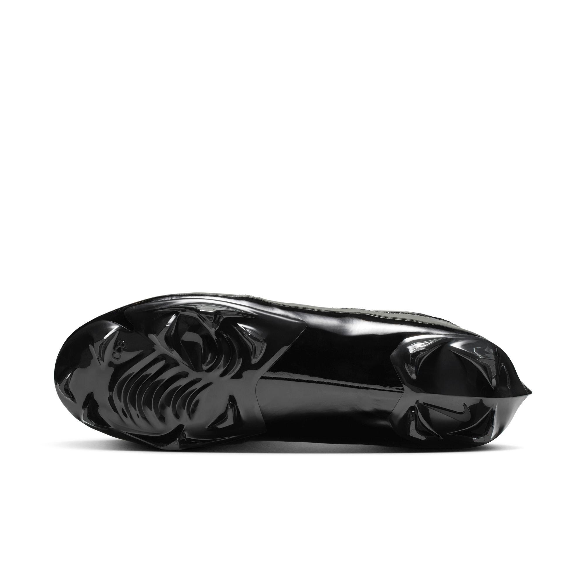 Jordan 11 Low TD "Patent Black" Men's Football Cleat - BLACK Thumbnail View 12