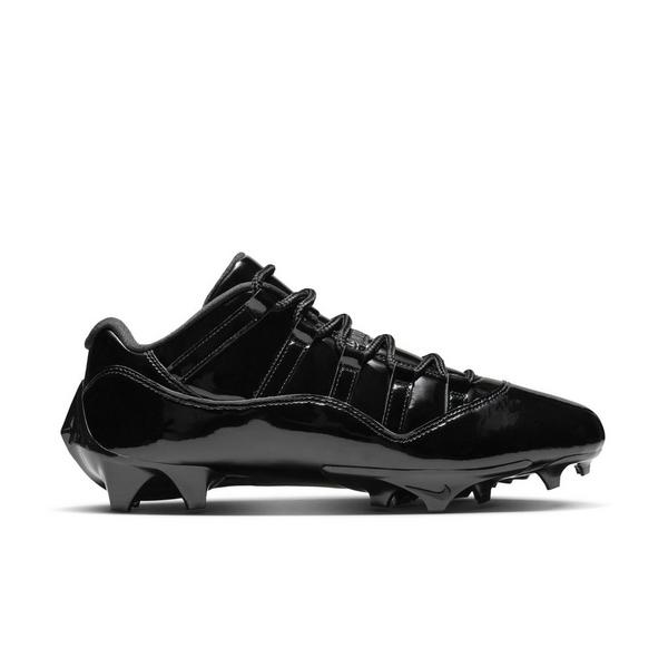 Jordan 11 Low TD "Patent Black" Men's Football Cleat