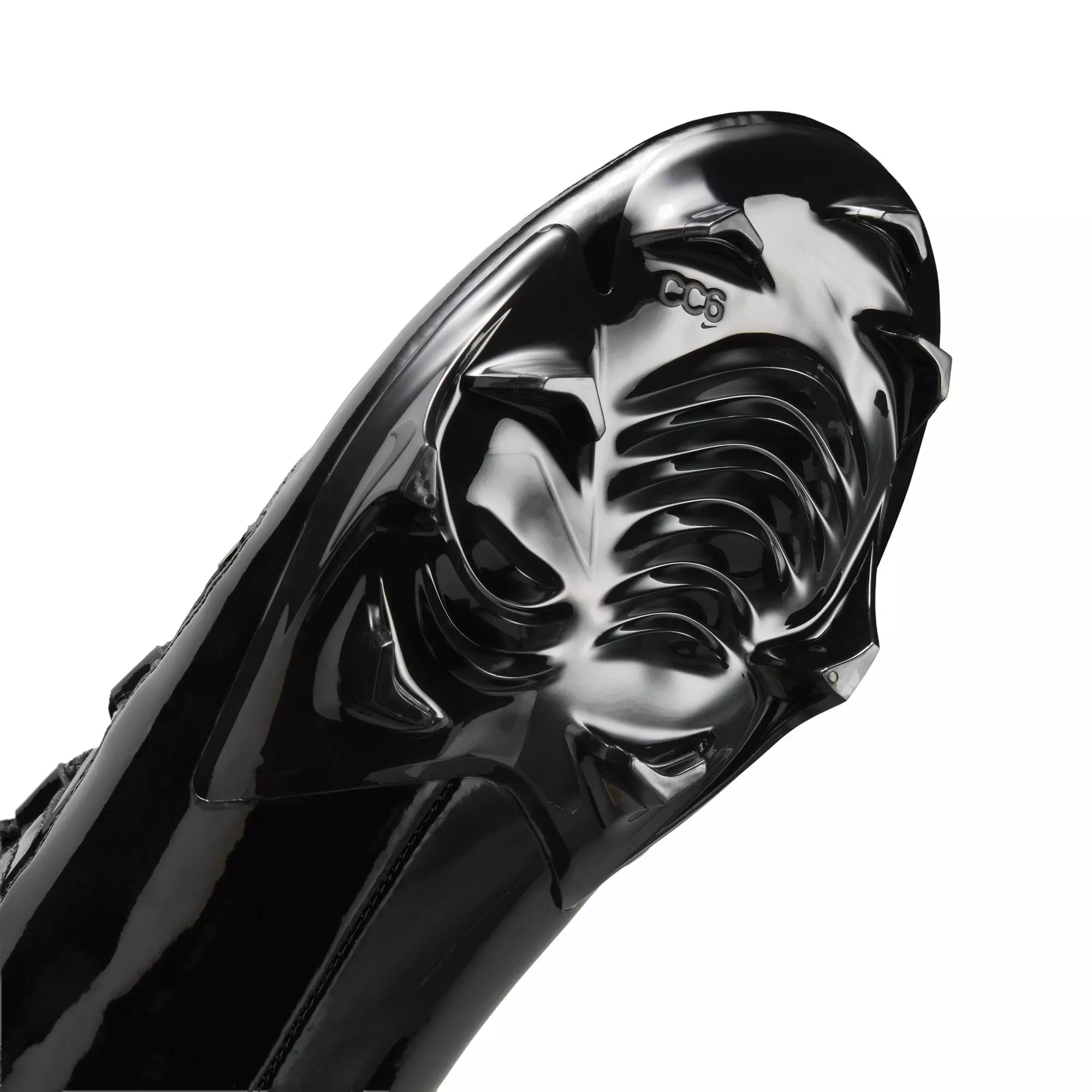 Jordan 11 Low TD "Patent Black" Men's Football Cleat - BLACK