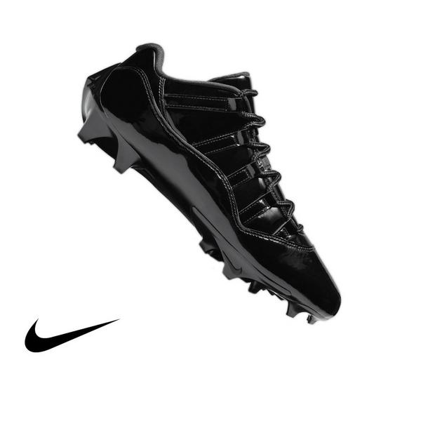 Jordan 11 Low TD "Patent Black" Men's Football Cleat