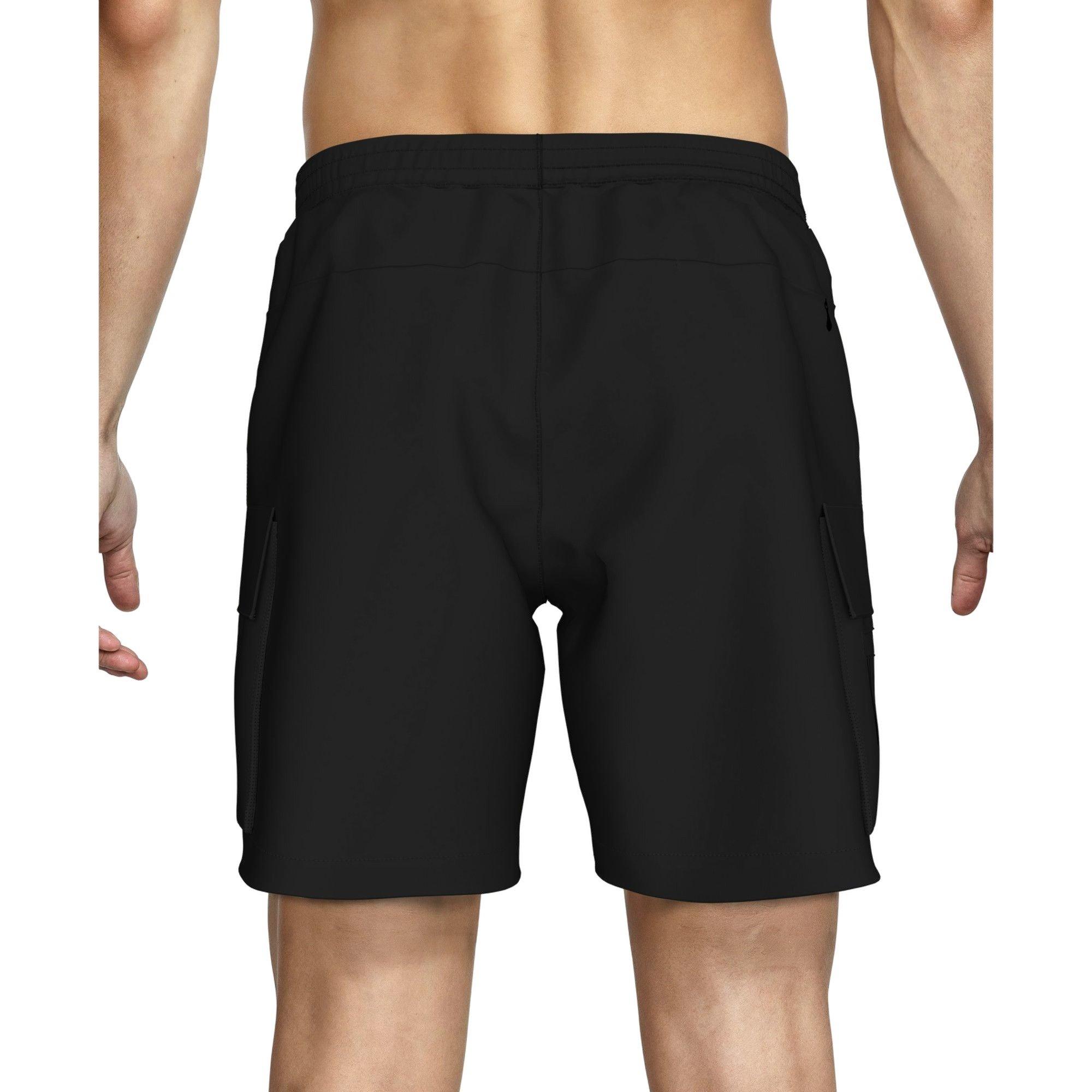 Nike Men's Voyage 7-Inch Premium Shorts - Black - BLACK Thumbnail View 2