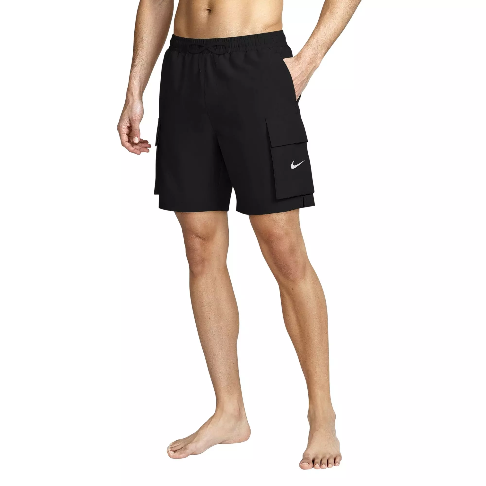 Nike Men's Voyage 7-Inch Premium Shorts - Black - BLACK