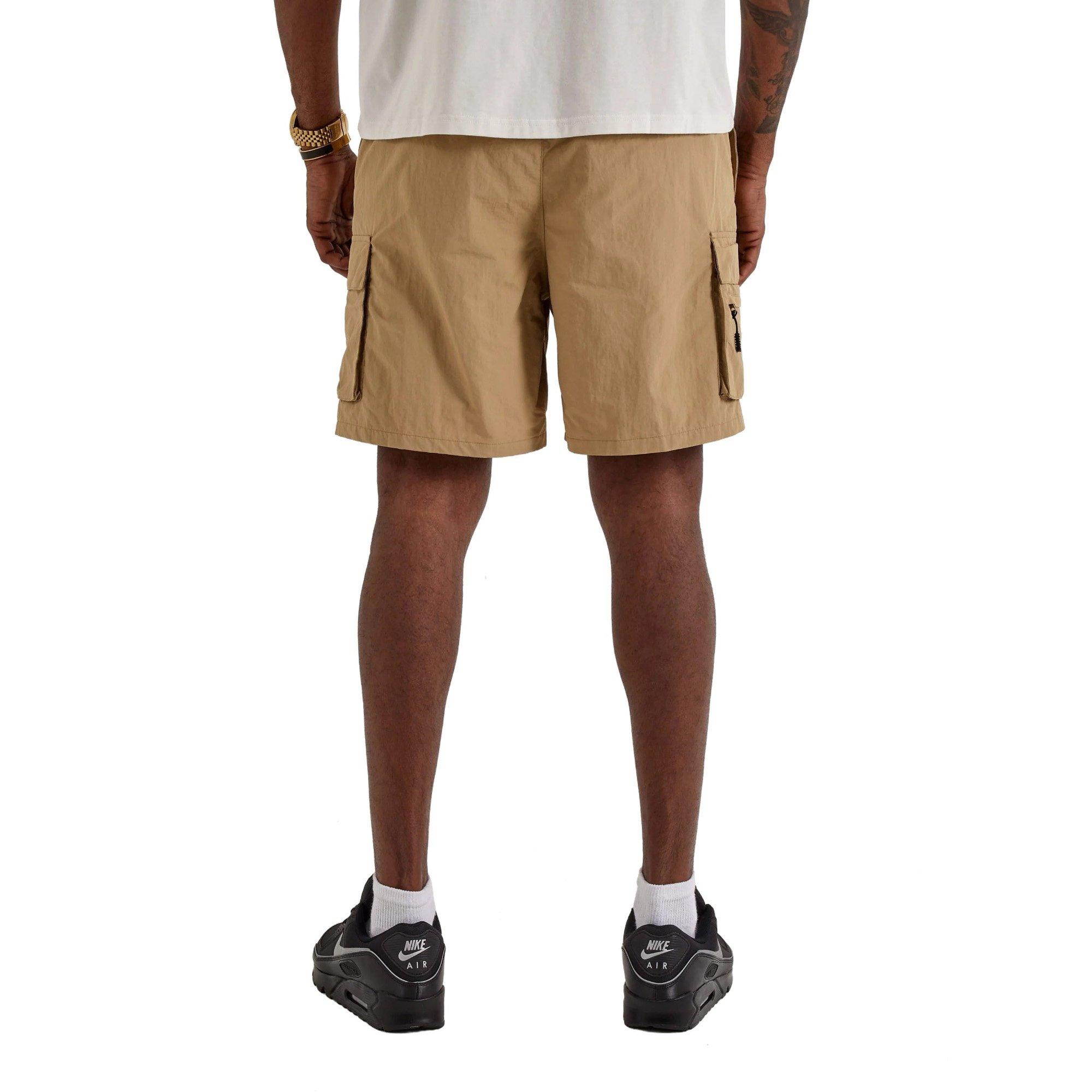 Nike Men's Swim Multi-Pocket Volley Shorts - BEIGE Thumbnail View 2