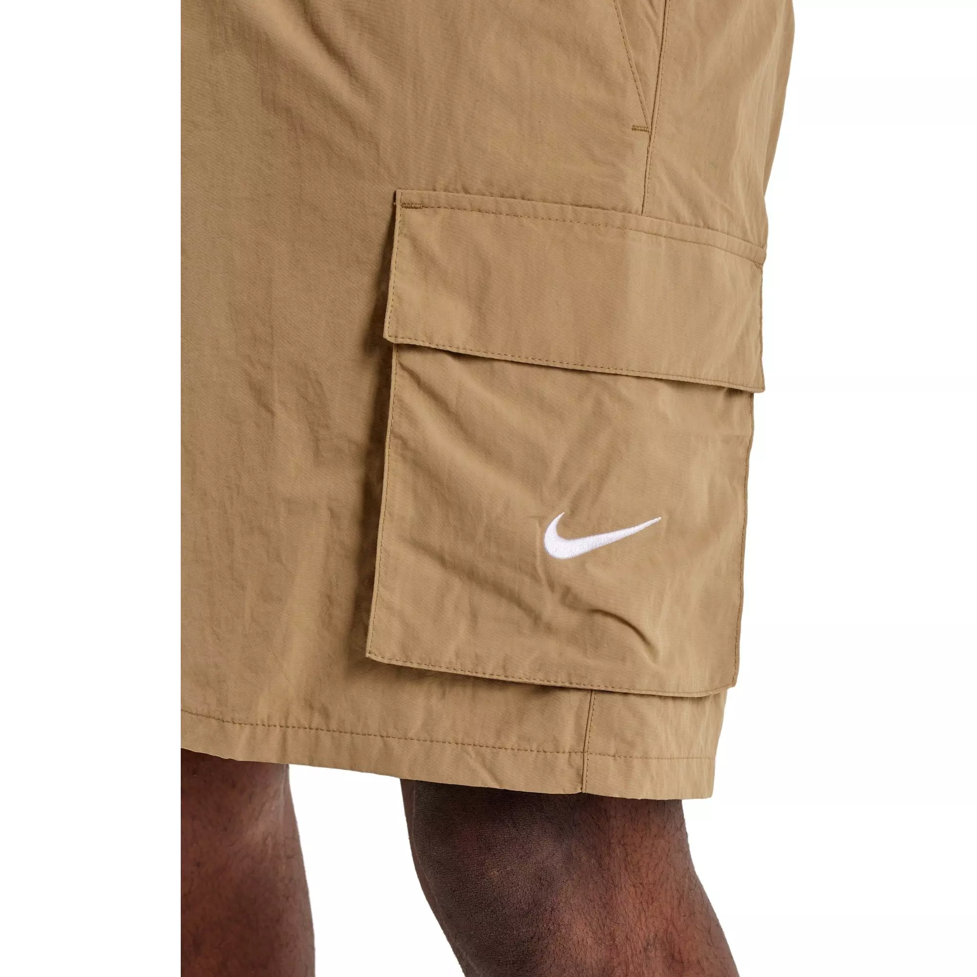 Nike Men's Swim Multi-Pocket Volley Shorts - BEIGE