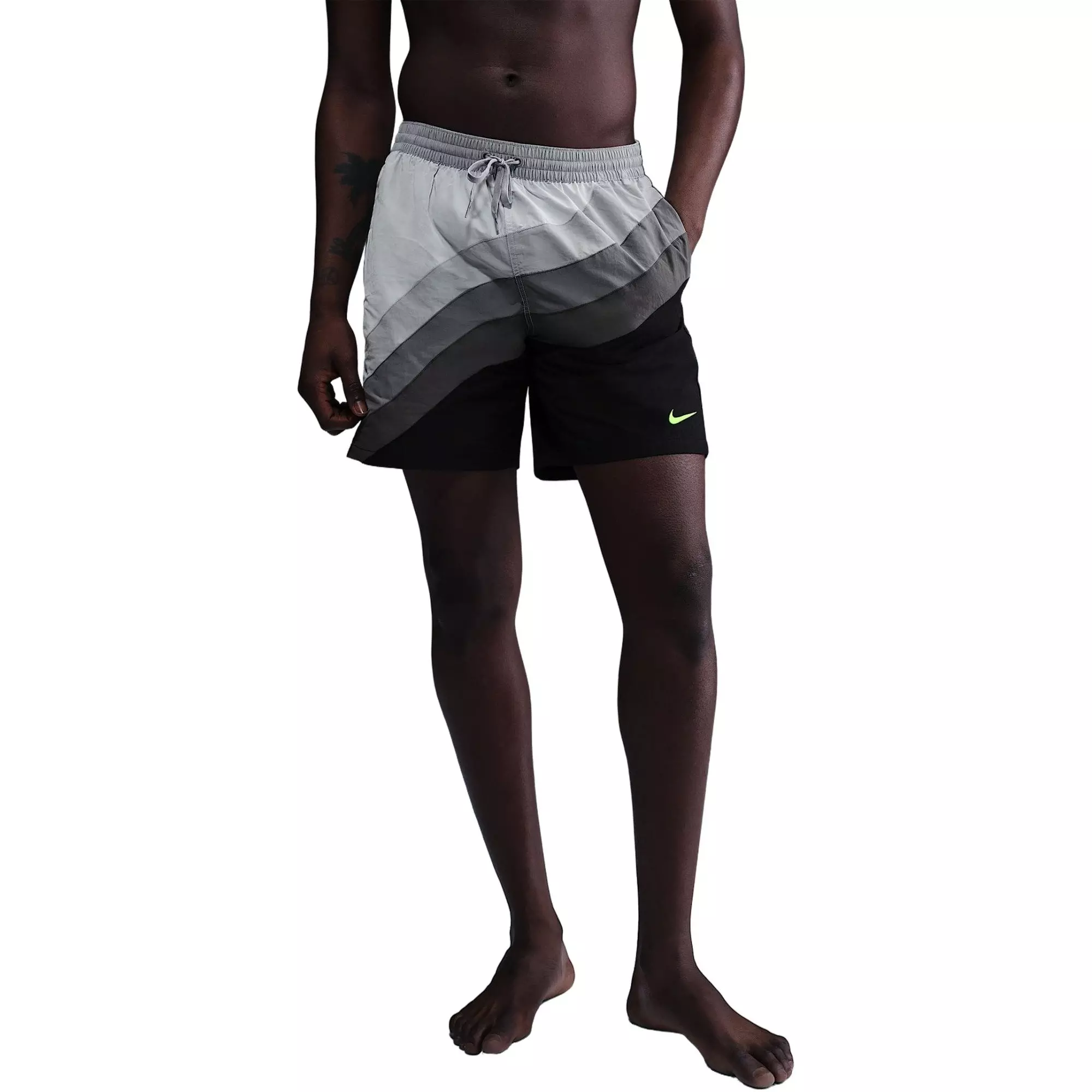 Nike Men's Swim 7" Volley Shorts - BLACK