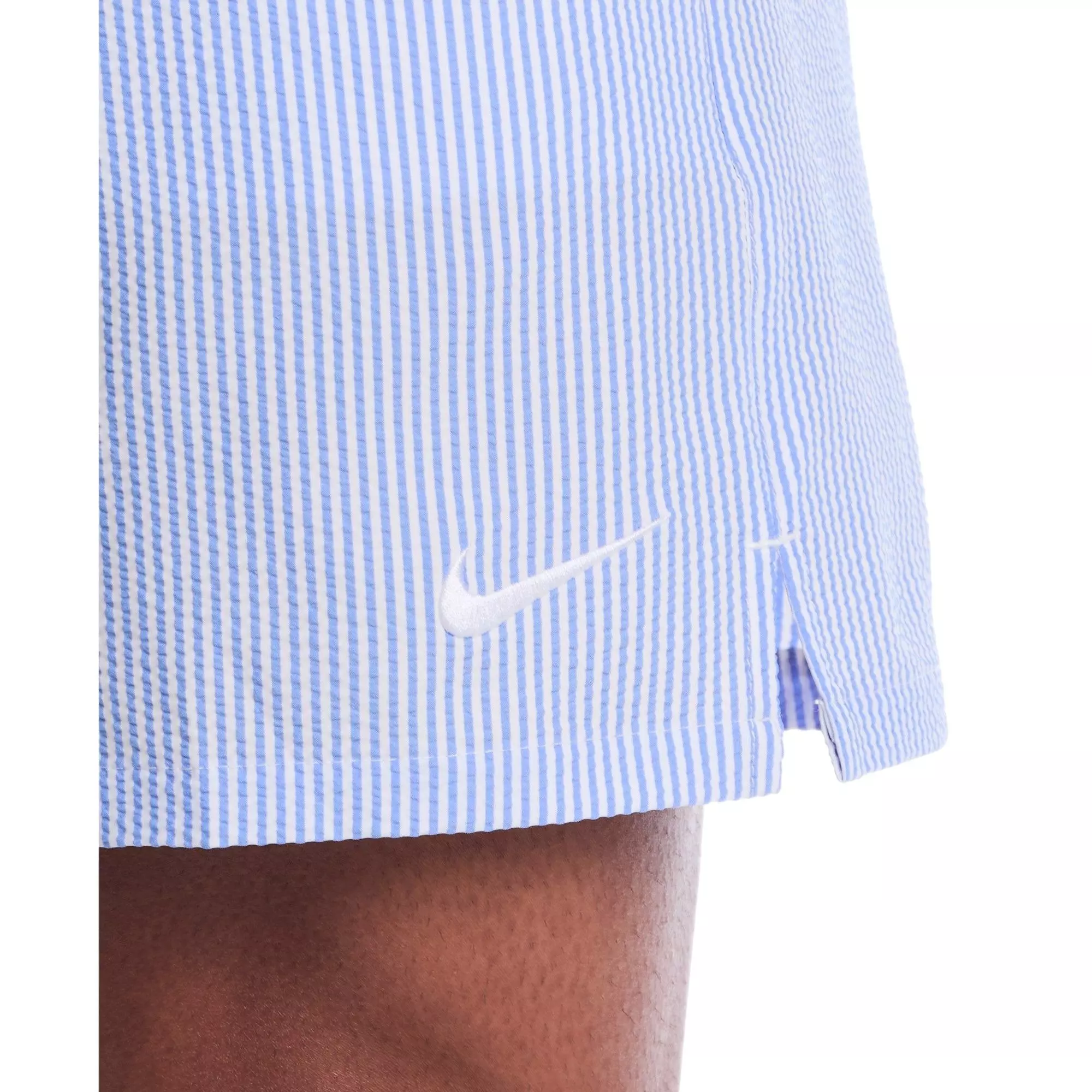 Nike Men's Breaker Ripple 7-Inch Shorts - Blue Crystal/White - BLUE/WHITE
