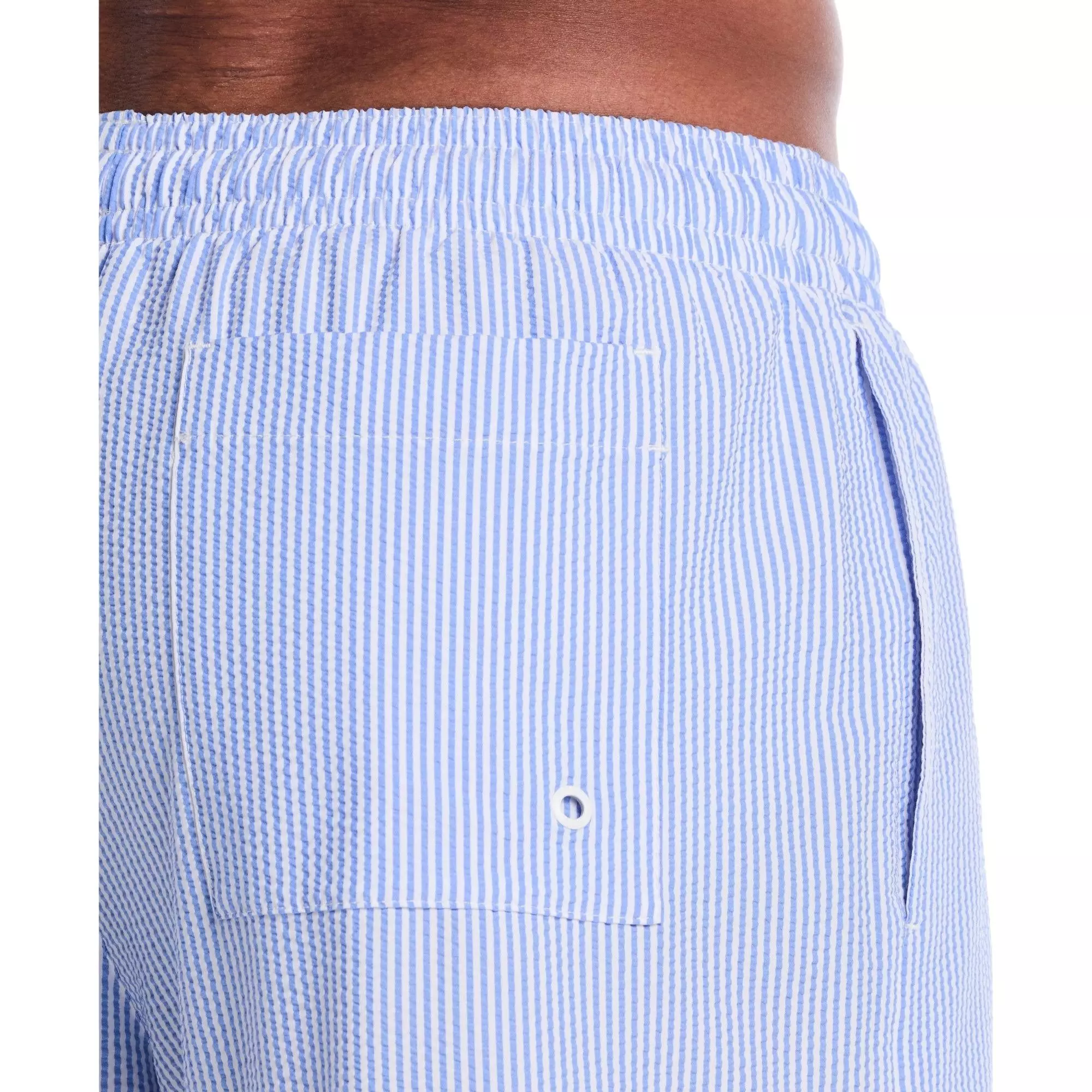 Nike Men's Breaker Ripple 7-Inch Shorts - Blue Crystal/White - BLUE/WHITE