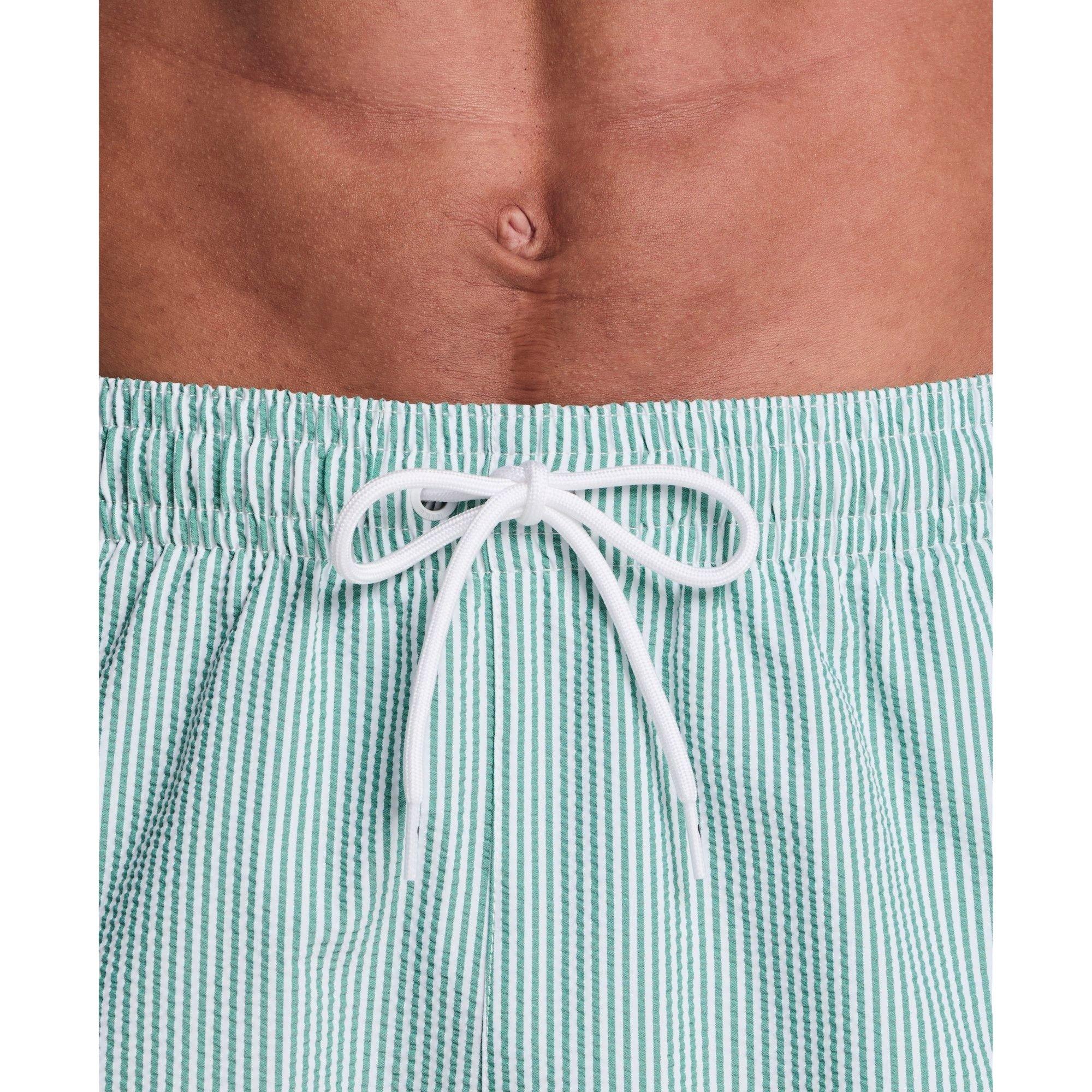 Nike Men's Breaker Ripple 7-Inch Shorts - Malachite/White - GREEN/WHITE Thumbnail View 5