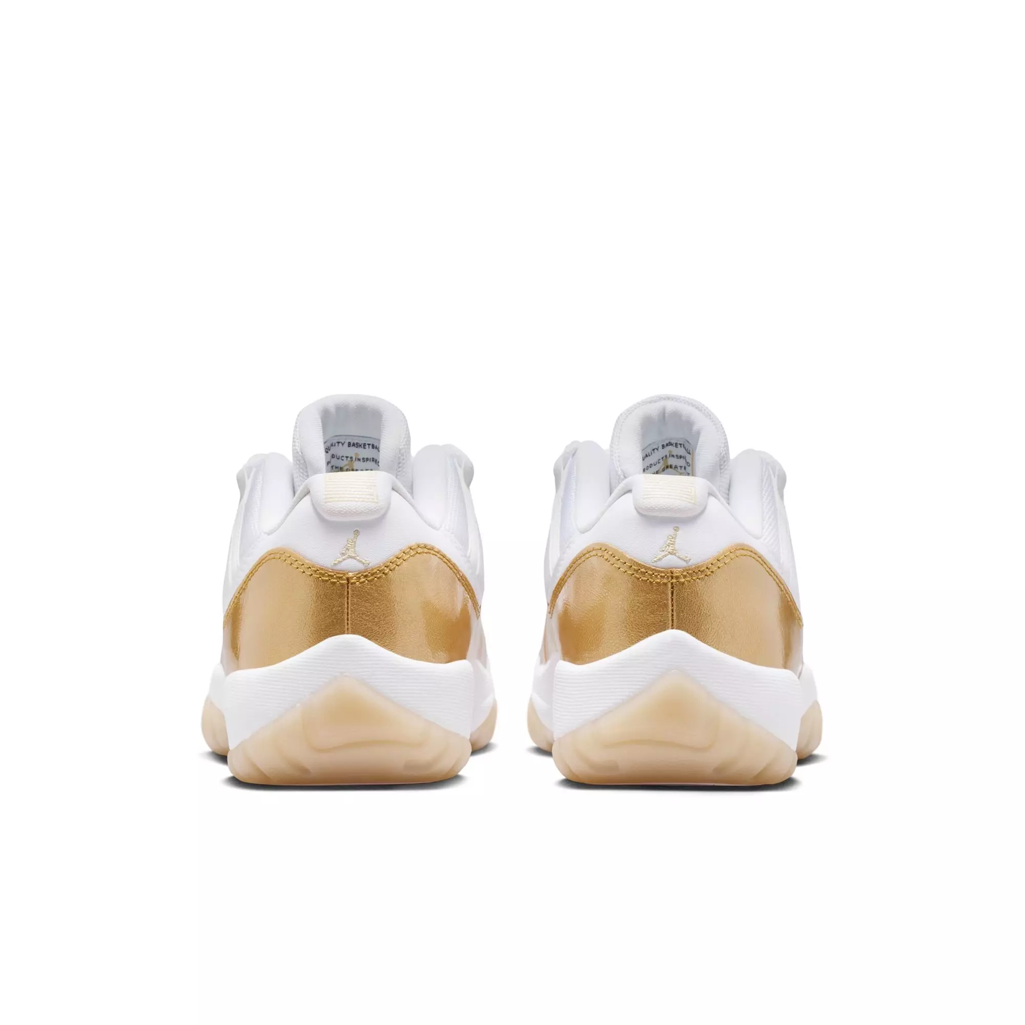 Jordan 11 Retro Low &ldquo;Mother's Day&rdquo; Women's Shoe - WHITE/METALLIC GOLD