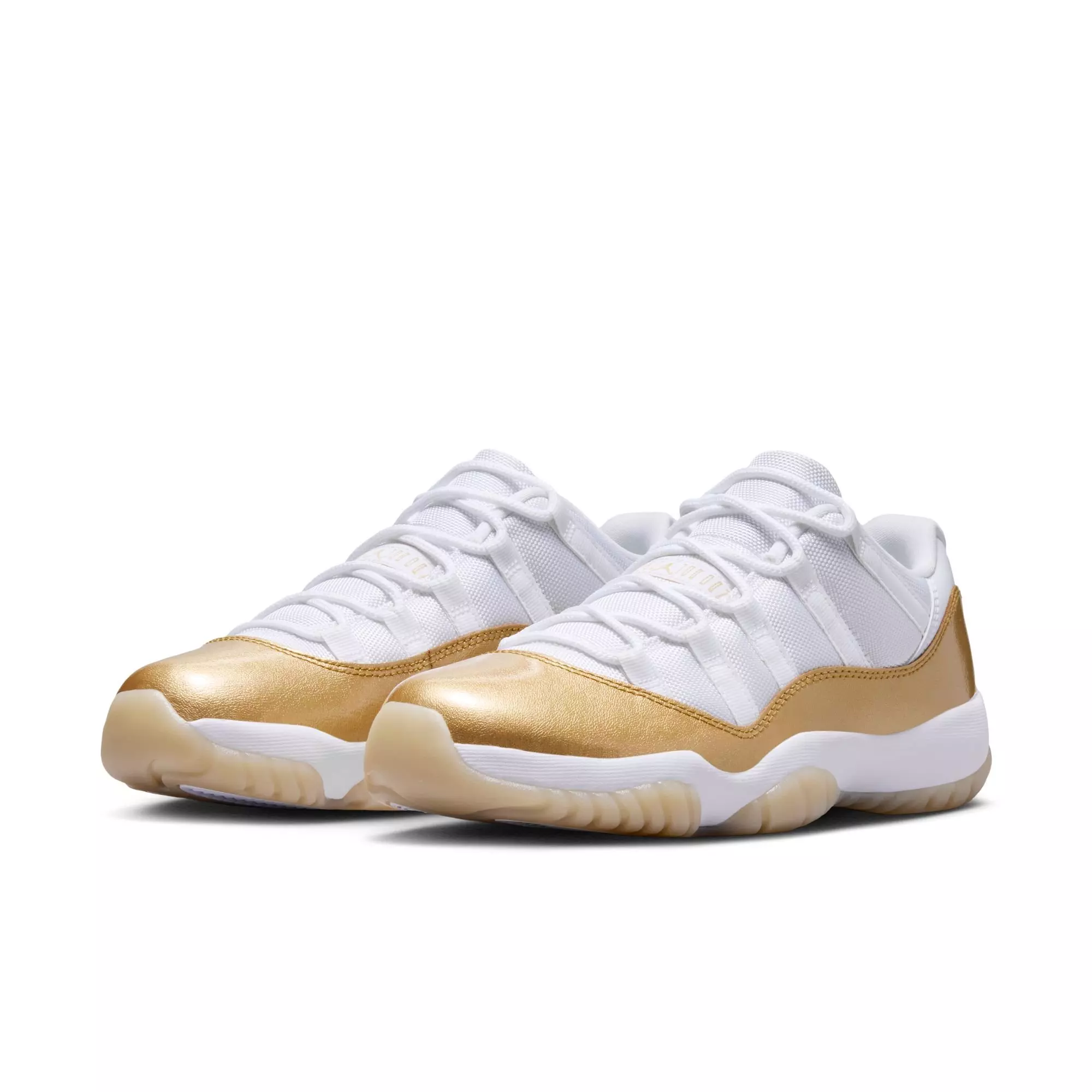 Jordan 11 Retro Low &ldquo;Mother's Day&rdquo; Women's Shoe - WHITE/METALLIC GOLD