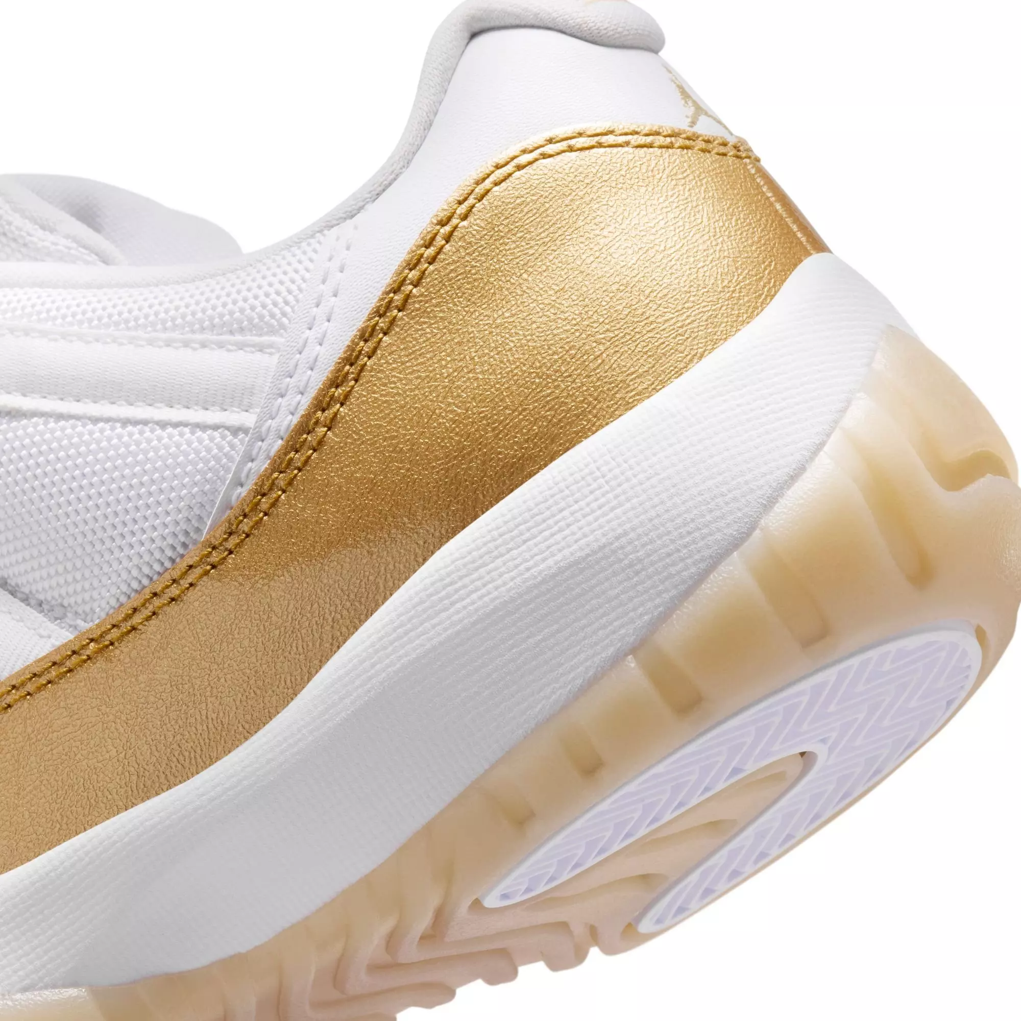 Jordan 11 Retro Low &ldquo;Mother's Day&rdquo; Women's Shoe - WHITE/METALLIC GOLD
