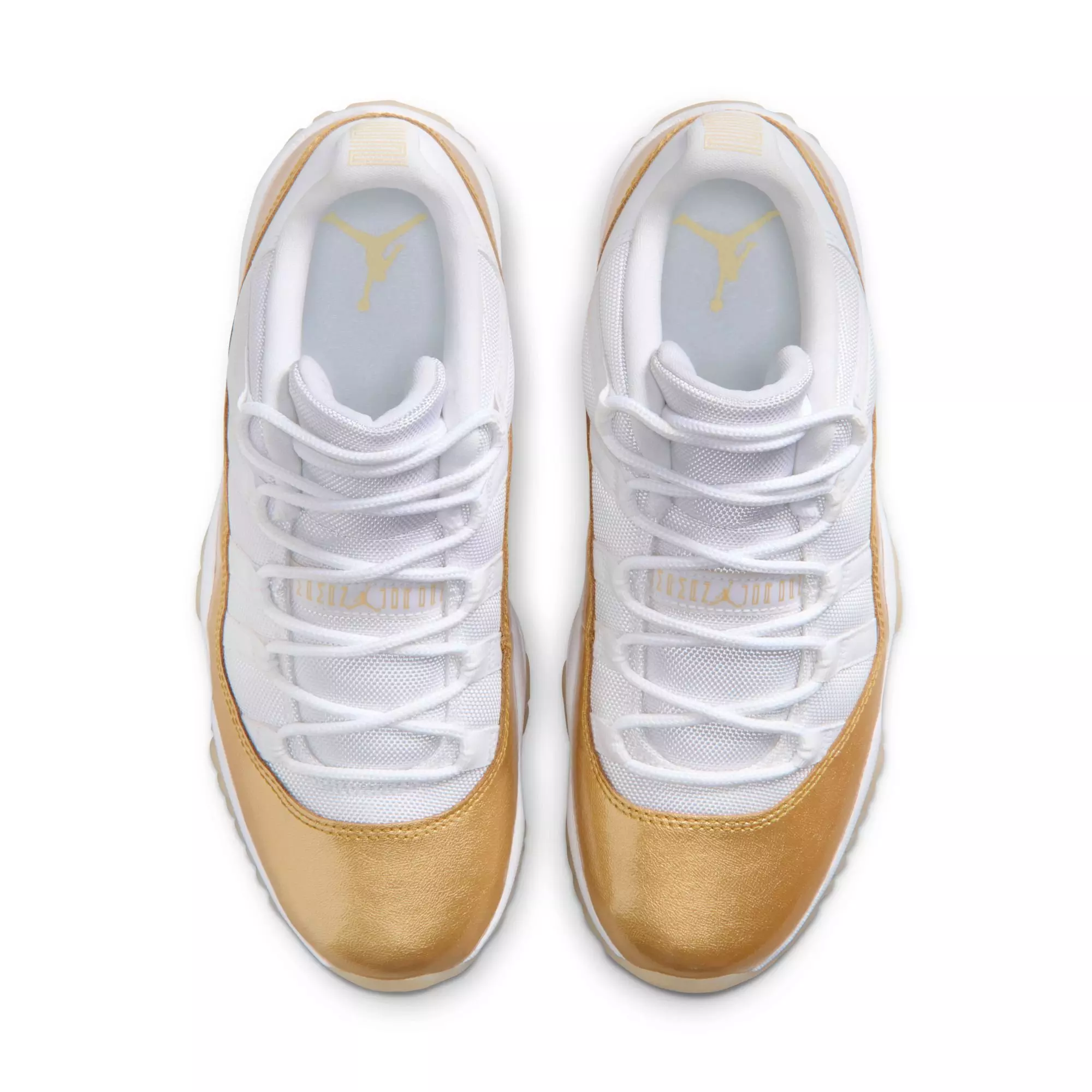Jordan 11 Retro Low &ldquo;Mother's Day&rdquo; Women's Shoe - WHITE/METALLIC GOLD