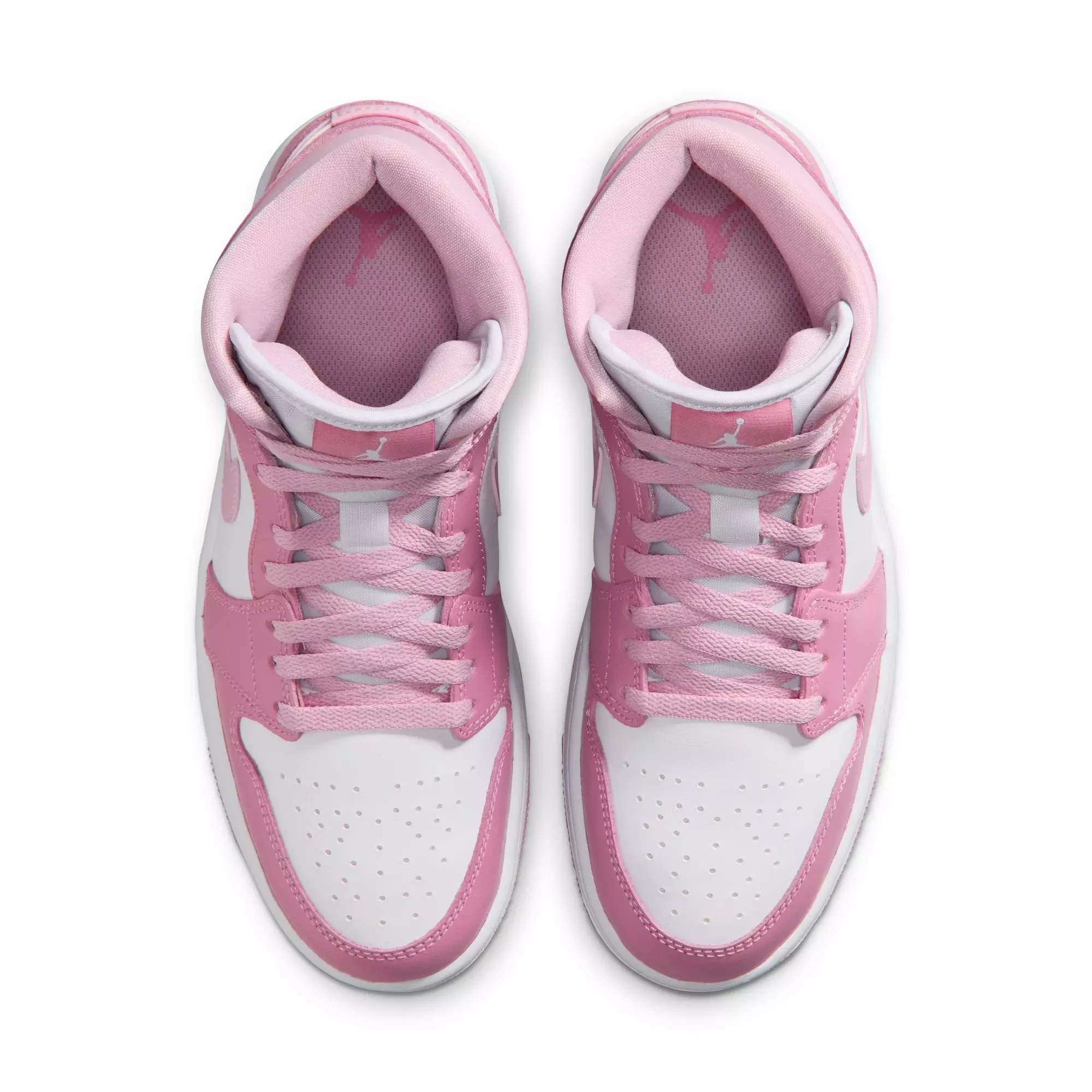 Jordan 1 Mid "Elemental Pink/Sail/Iced Carmine" Women's Shoe - PINK