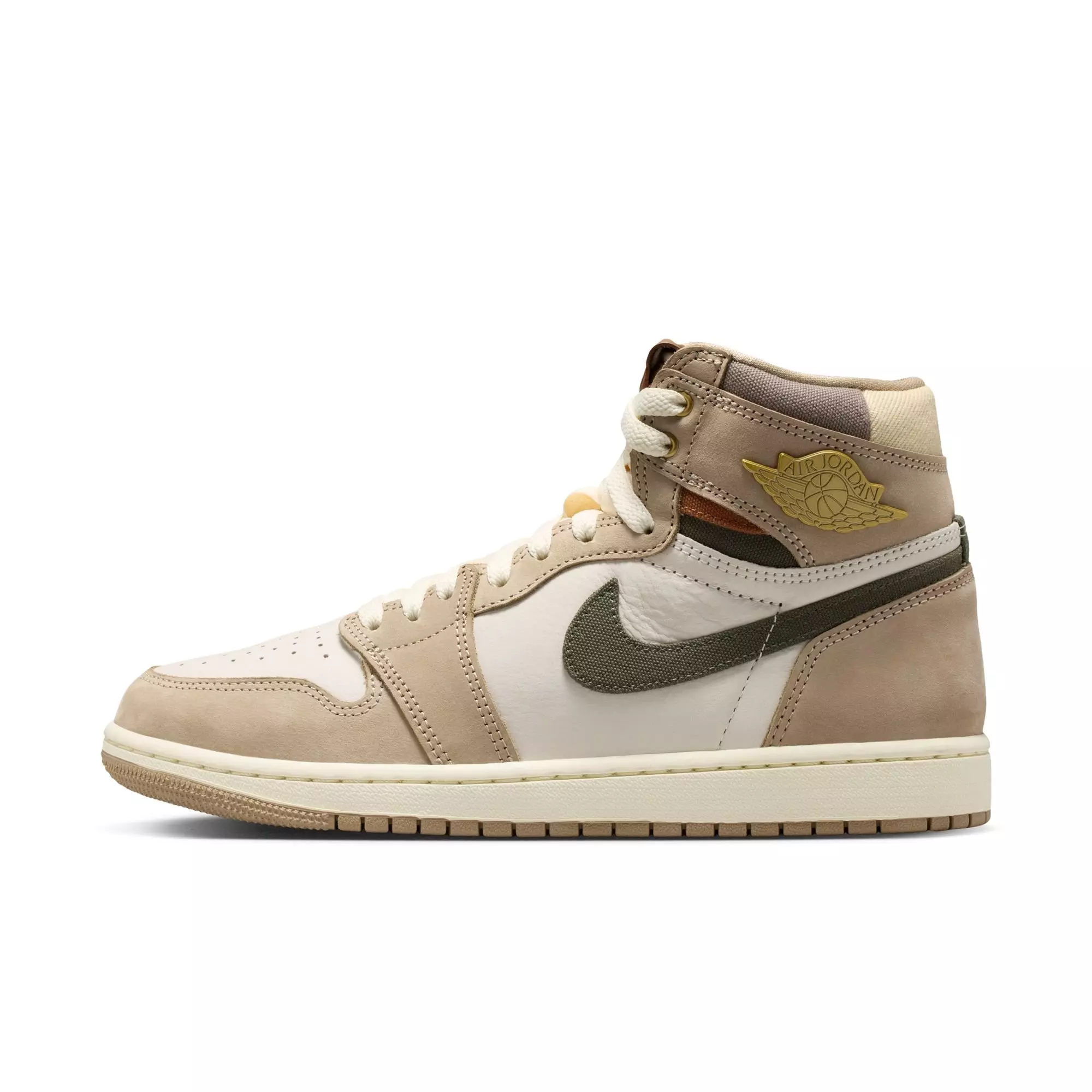 Jordan 1 Retro High OG "Khaki" Women's Shoe - SAIL/CARGO KHAKI