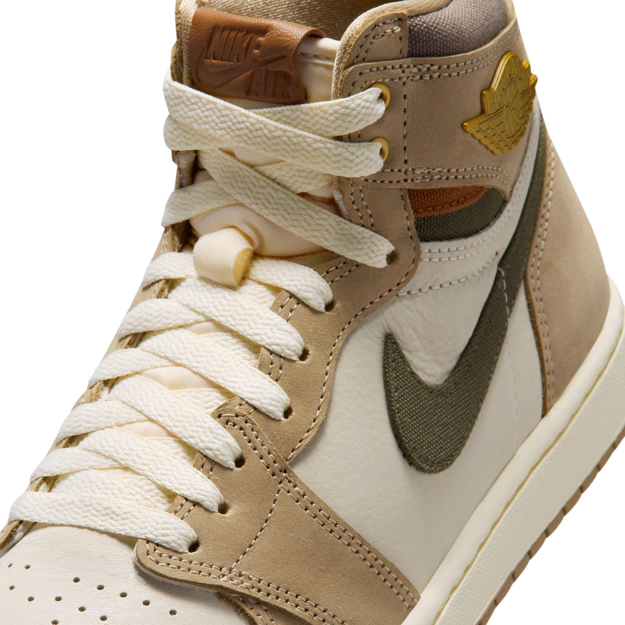 Jordan 1 Retro High OG "Khaki" Women's Shoe - SAIL/CARGO KHAKI Thumbnail View 5