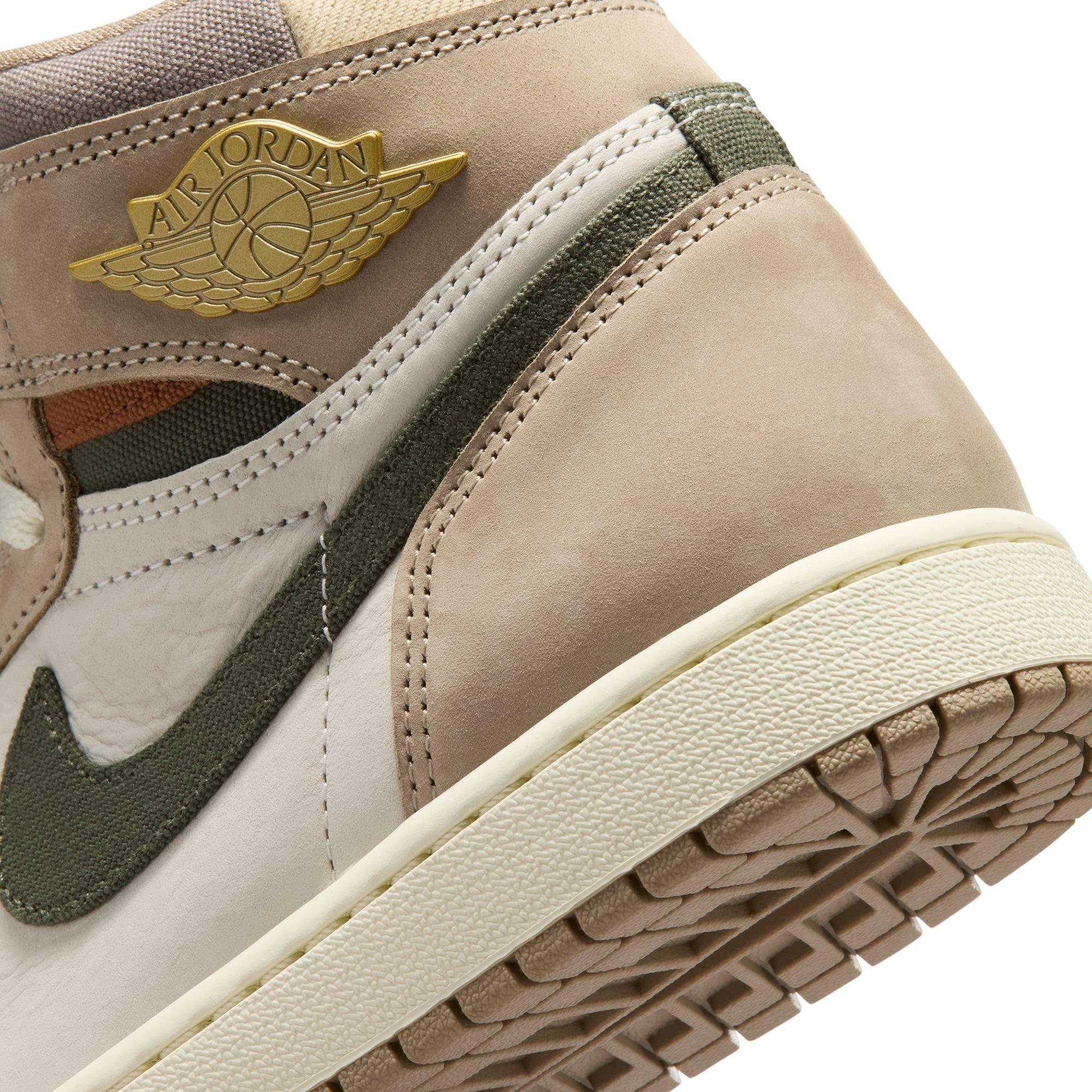 Jordan 1 Retro High OG "Khaki" Women's Shoe - SAIL/CARGO KHAKI Thumbnail View 6