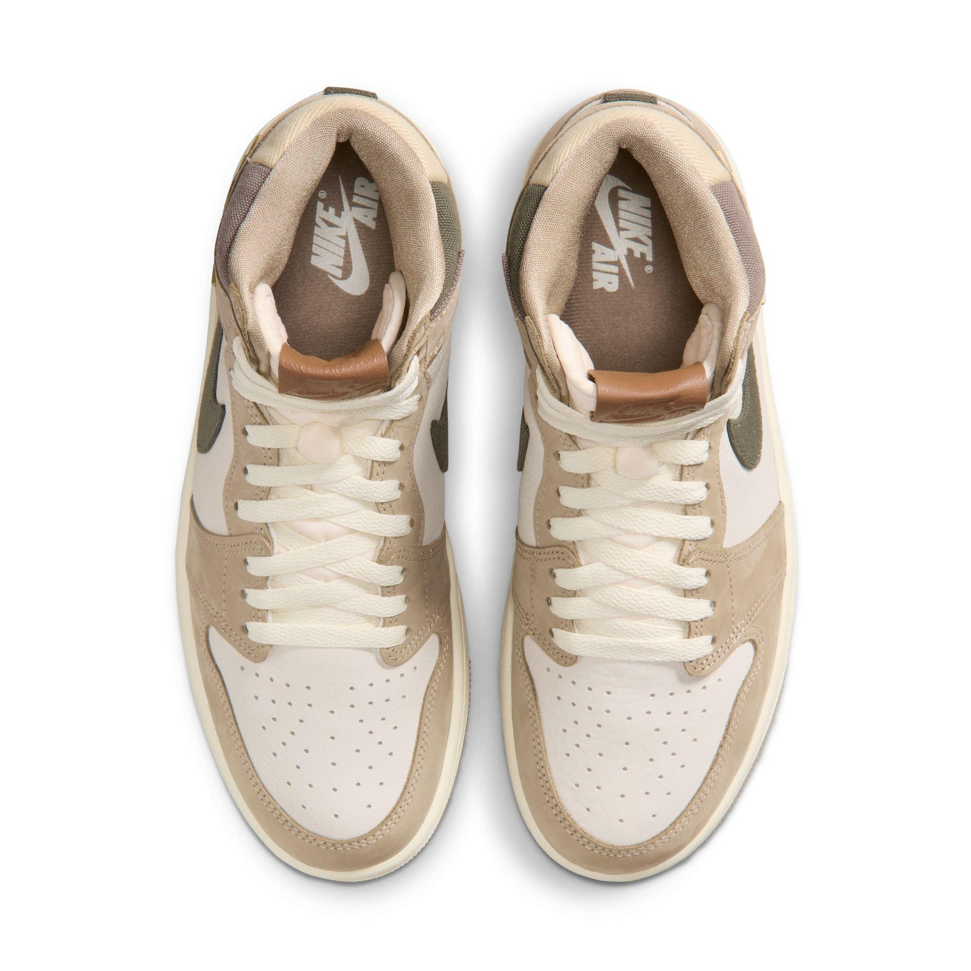 Jordan 1 Retro High OG "Khaki" Women's Shoe - SAIL/CARGO KHAKI Thumbnail View 11