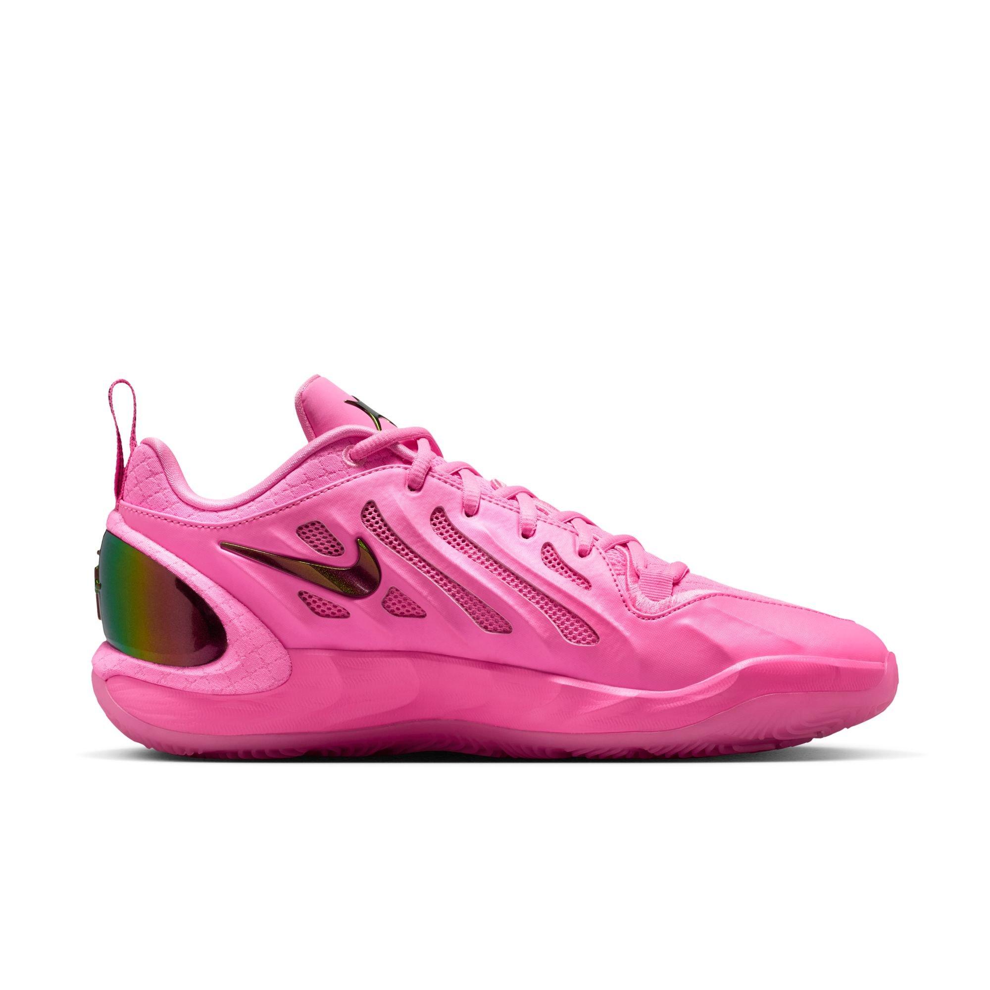 Nike A'Two "A'Pink Shoe" Basketball Shoe - PINK BEAM/BLACK Thumbnail View 3