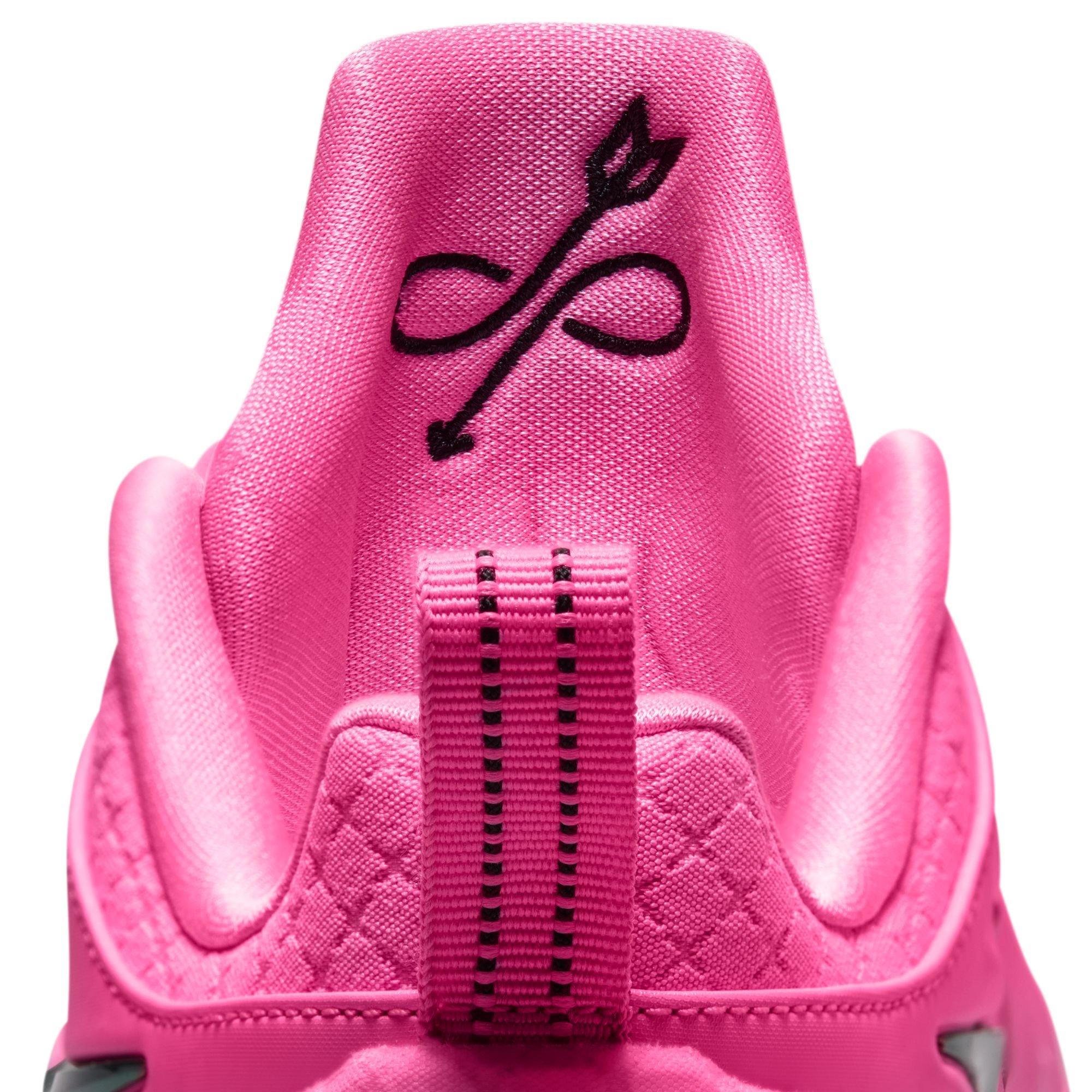 Nike A'Two "A'Pink Shoe" Basketball Shoe - PINK BEAM/BLACK Thumbnail View 7