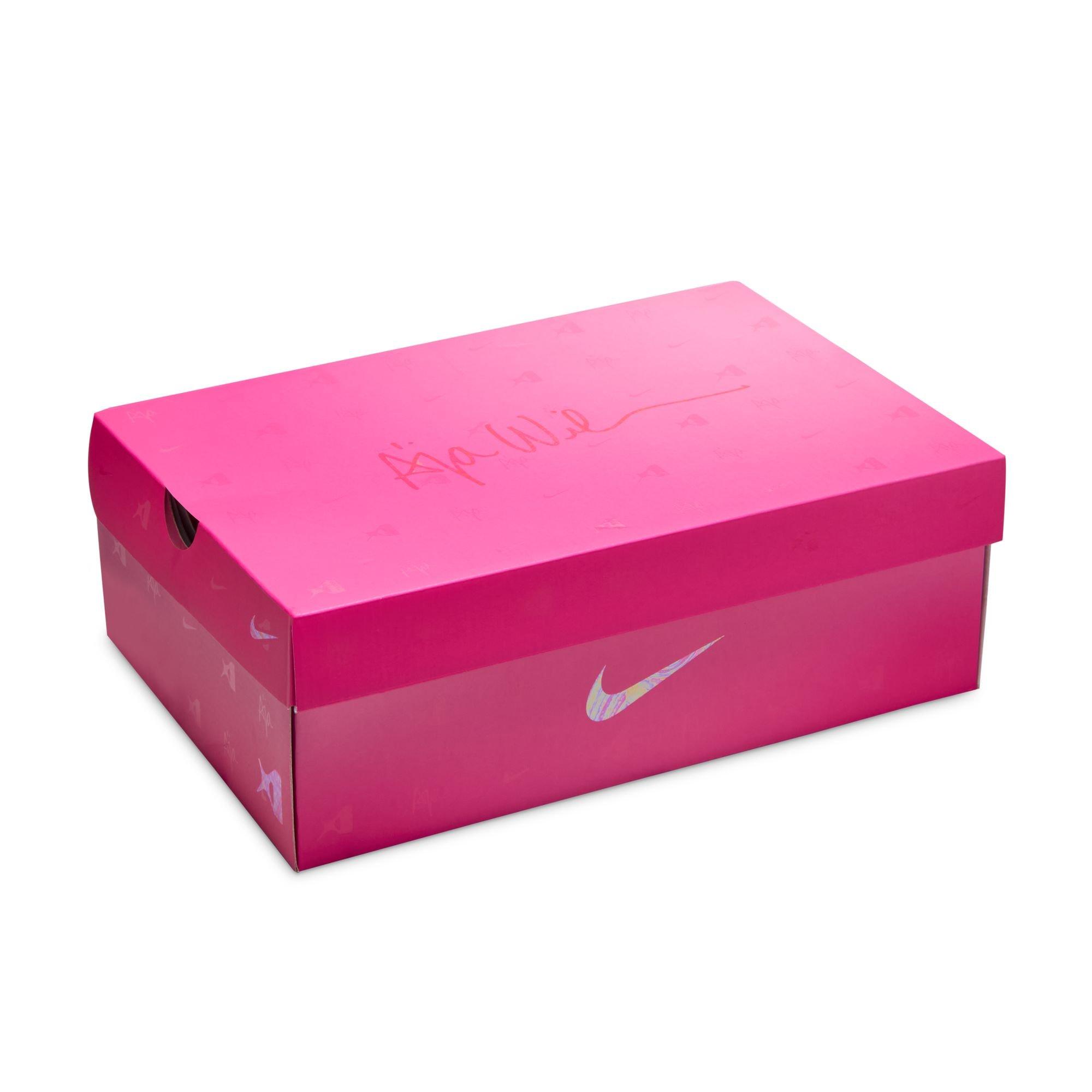 Nike A'Two "Gold Standard" Basketball Shoe - METALLIC GOLD STAR/WHITE Thumbnail View 9