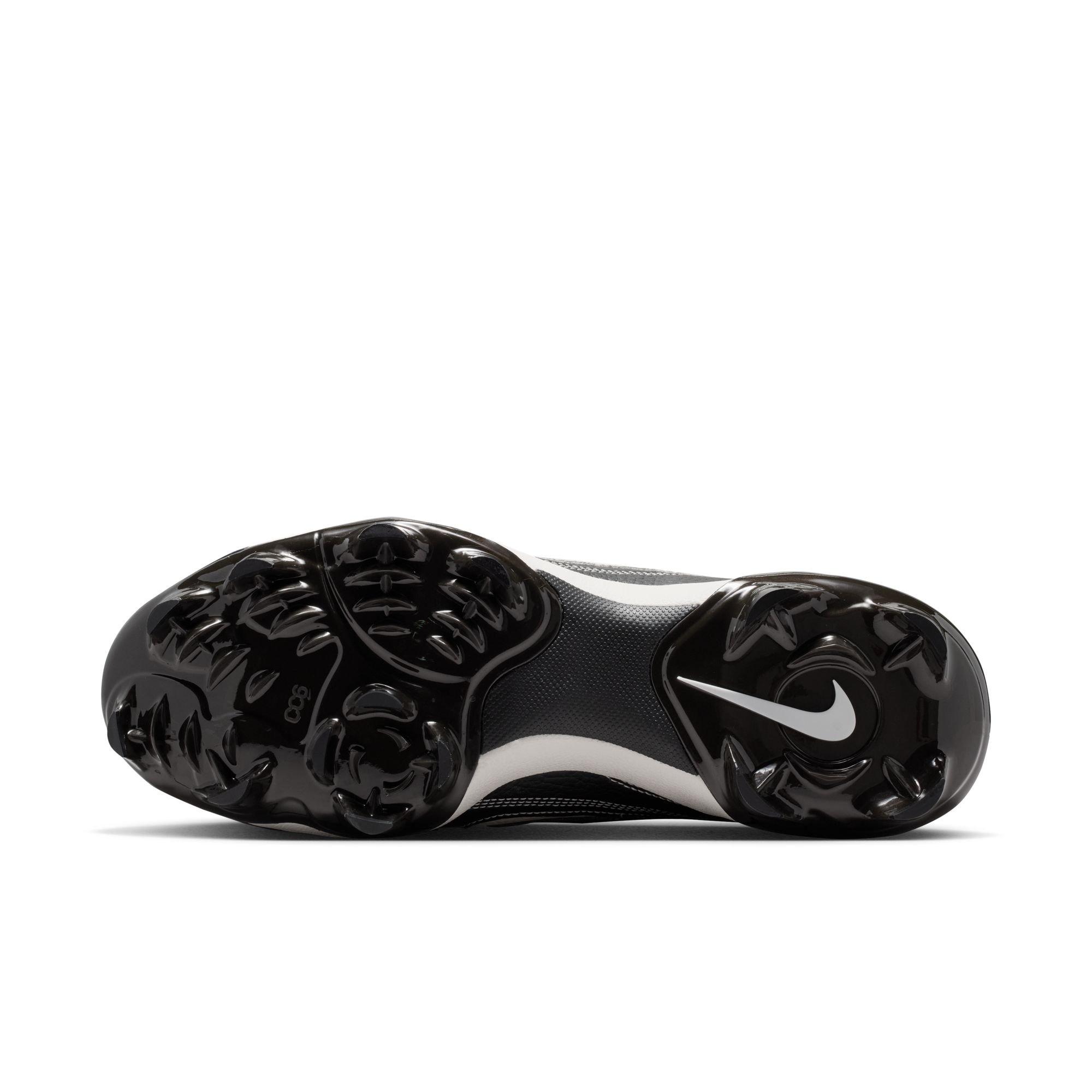 Nike Diamond Standout MCS "Jackie Robinson Day" Men's Baseball Cleat - BLACK/PALE IVORY/MEDIUM ASH Thumbnail View 14