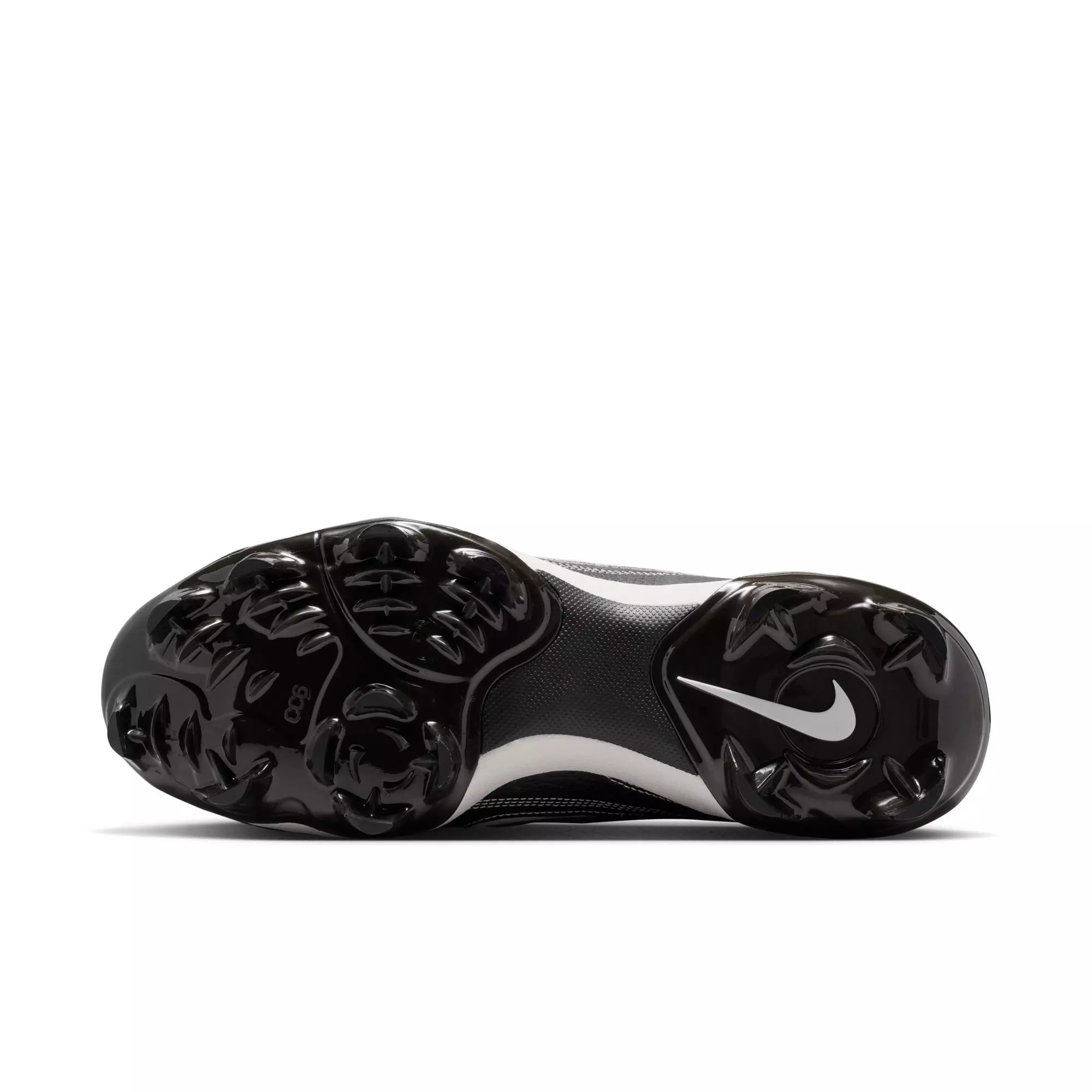 Nike Diamond Standout MCS "Jackie Robinson Day" Men's Baseball Cleat - BLACK/PALE IVORY/MEDIUM ASH