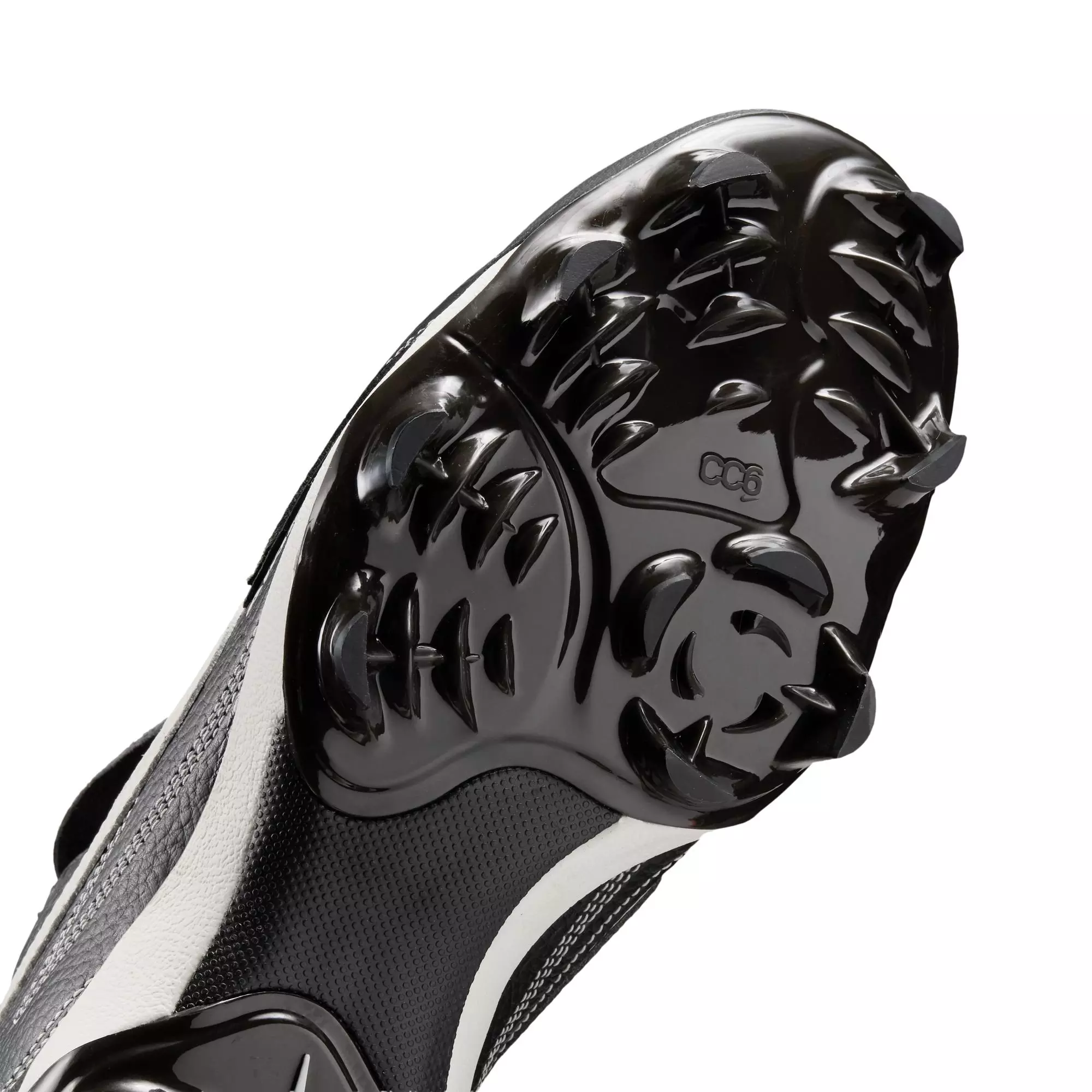 Nike Diamond Standout MCS "Jackie Robinson Day" Men's Baseball Cleat - BLACK/PALE IVORY/MEDIUM ASH