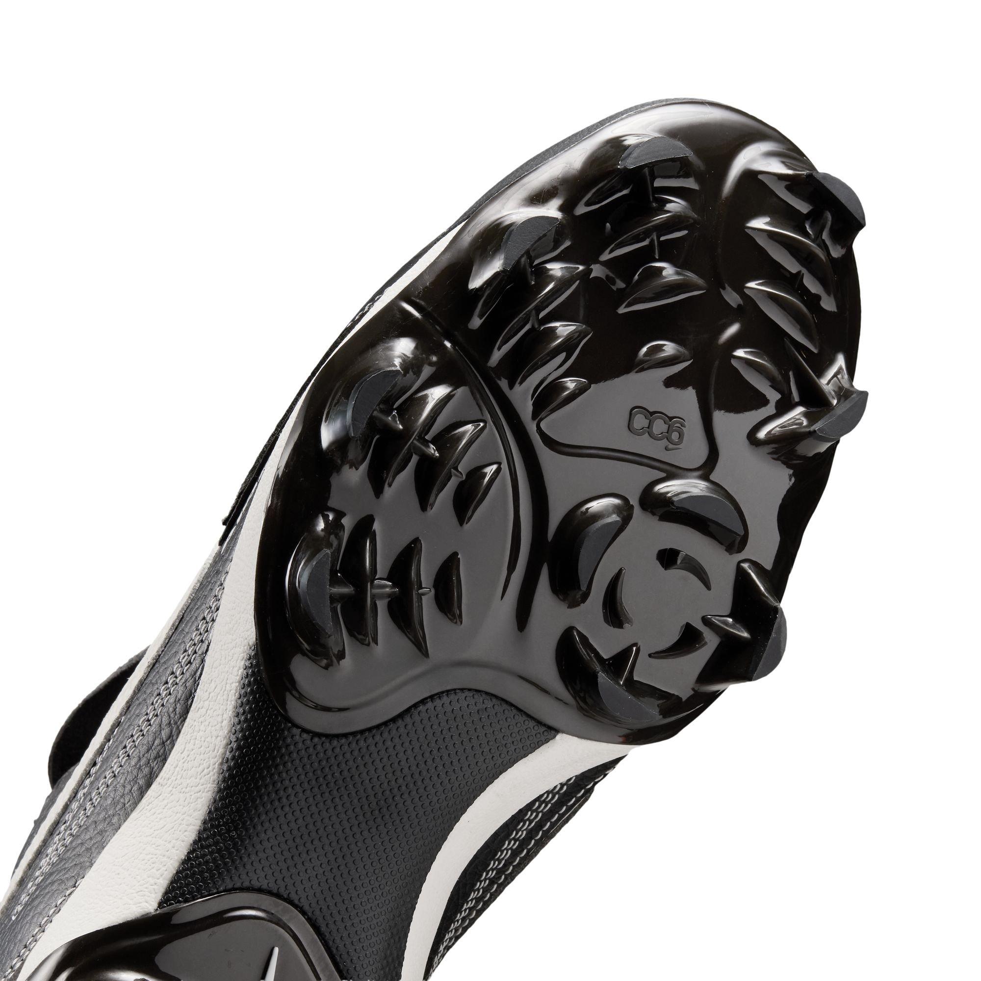 Nike Diamond Standout MCS "Jackie Robinson Day" Men's Baseball Cleat - BLACK/PALE IVORY/MEDIUM ASH Thumbnail View 9