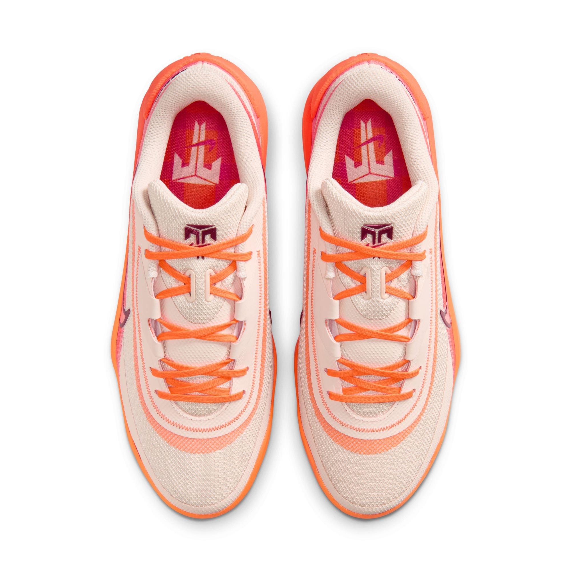 Nike Diamond Showcase "Mike Trout" Men's Baseball Cleat - CHALK/TOTAL ORANGE/SOLAR RED Thumbnail View 12