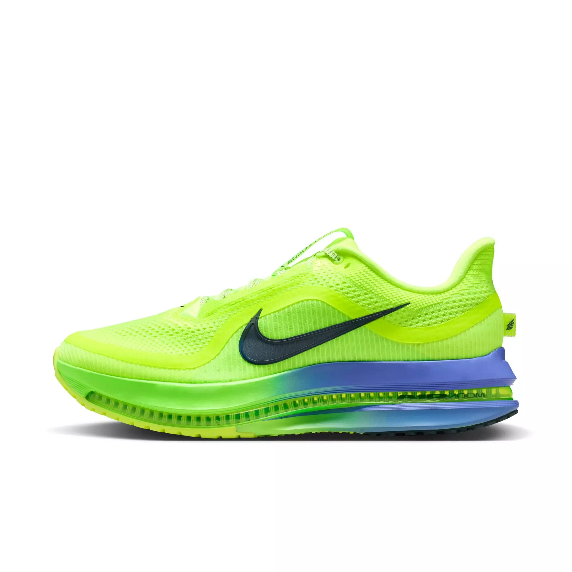Nike Pegasus Premium "Volt Ice/Black Spruce/Lime Blast" Men's Road Running Shoe - VOLT/BLUE