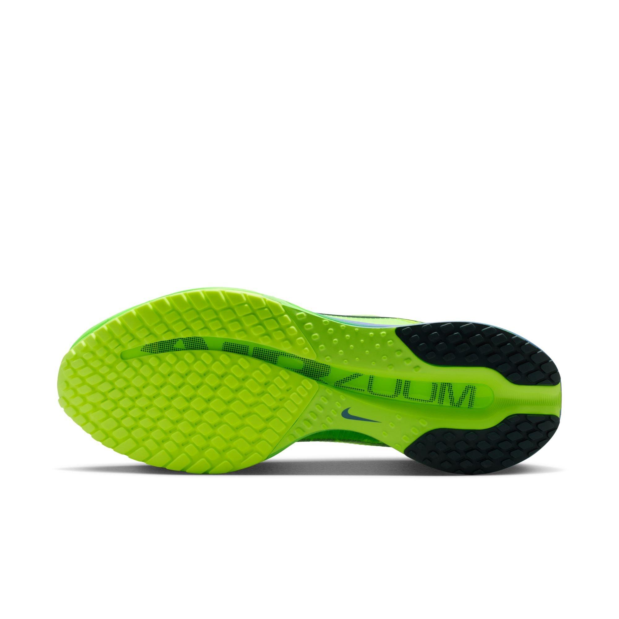 Nike Pegasus Premium "Volt Ice/Black Spruce/Lime Blast" Men's Road Running Shoe - VOLT/BLUE Thumbnail View 8