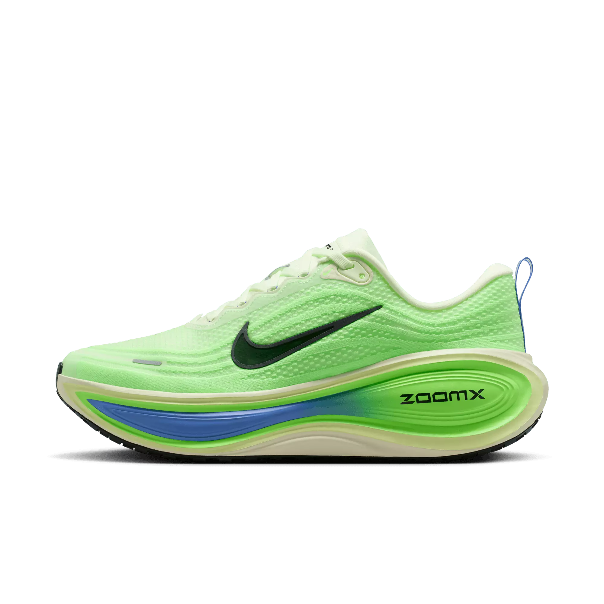 Nike Vomero Plus "Volt Tint/Black Spruce/Lime Blast" Men's Road Running Shoe - VOLT/BLUE