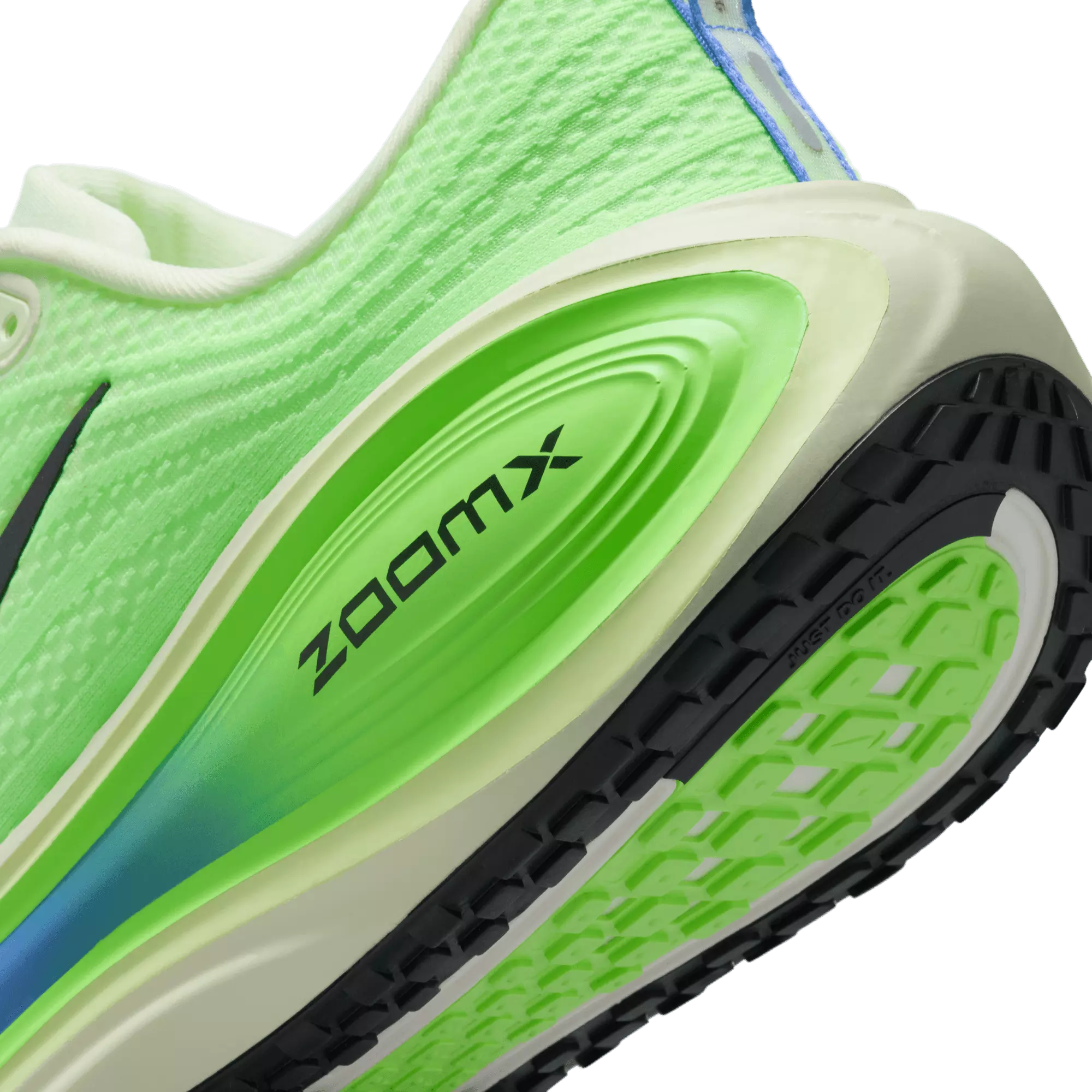 Nike Vomero Plus "Volt Tint/Black Spruce/Lime Blast" Men's Road Running Shoe - VOLT/BLUE