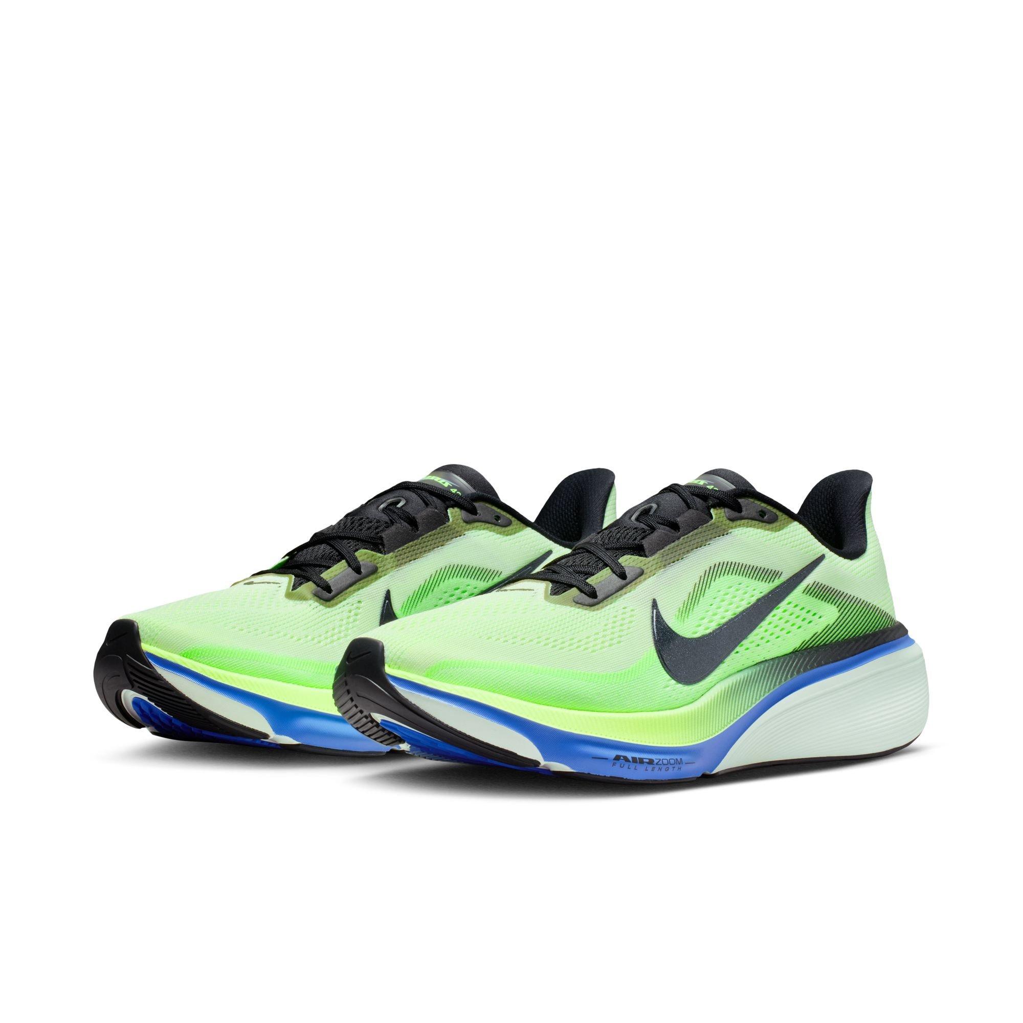 Nike Pegasus 42 "Volt Tint" Men's Road Running Shoe - VOLT TINT/BLACK SPRUCE/SAPPHIRE Thumbnail View 4