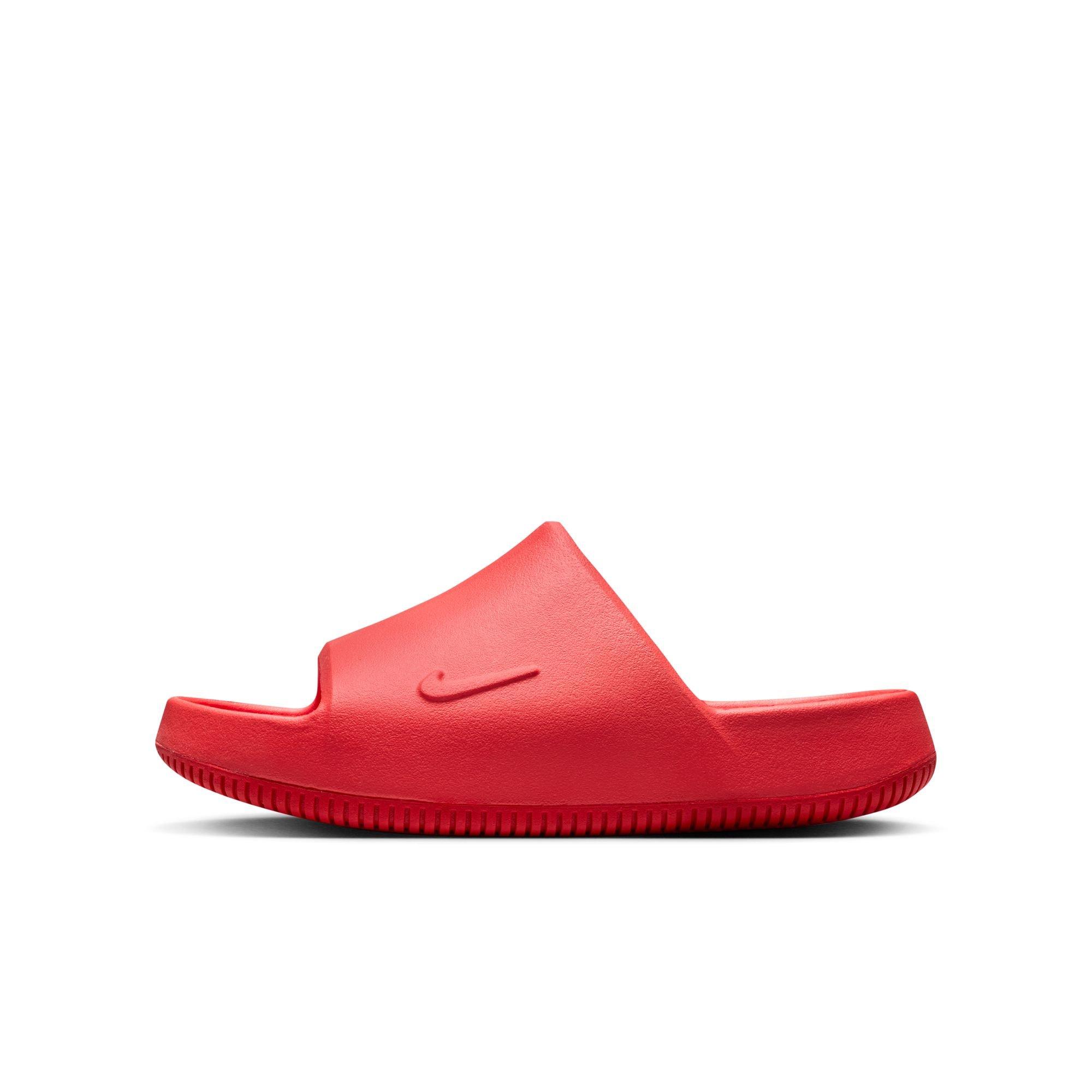 Nike Calm 2.0 "Lt Crimson" Grade School Boys' Slide - RED Thumbnail View 3