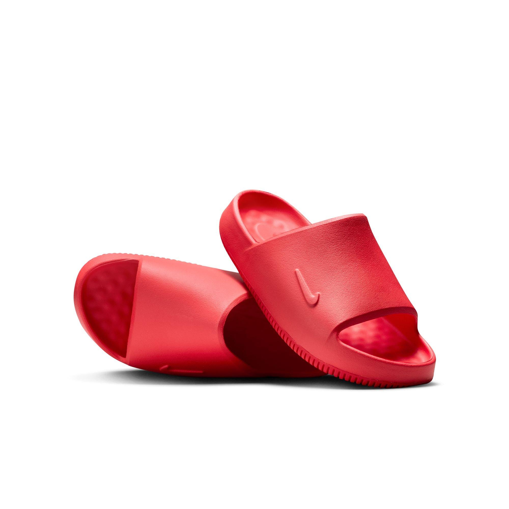 Nike Calm 2.0 "Lt Crimson" Grade School Boys' Slide - RED Thumbnail View 5