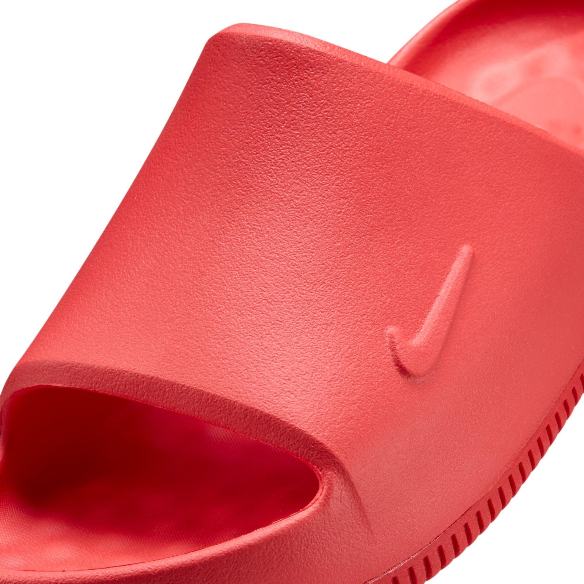 Nike Calm 2.0 "Lt Crimson" Grade School Boys' Slide - RED Thumbnail View 9