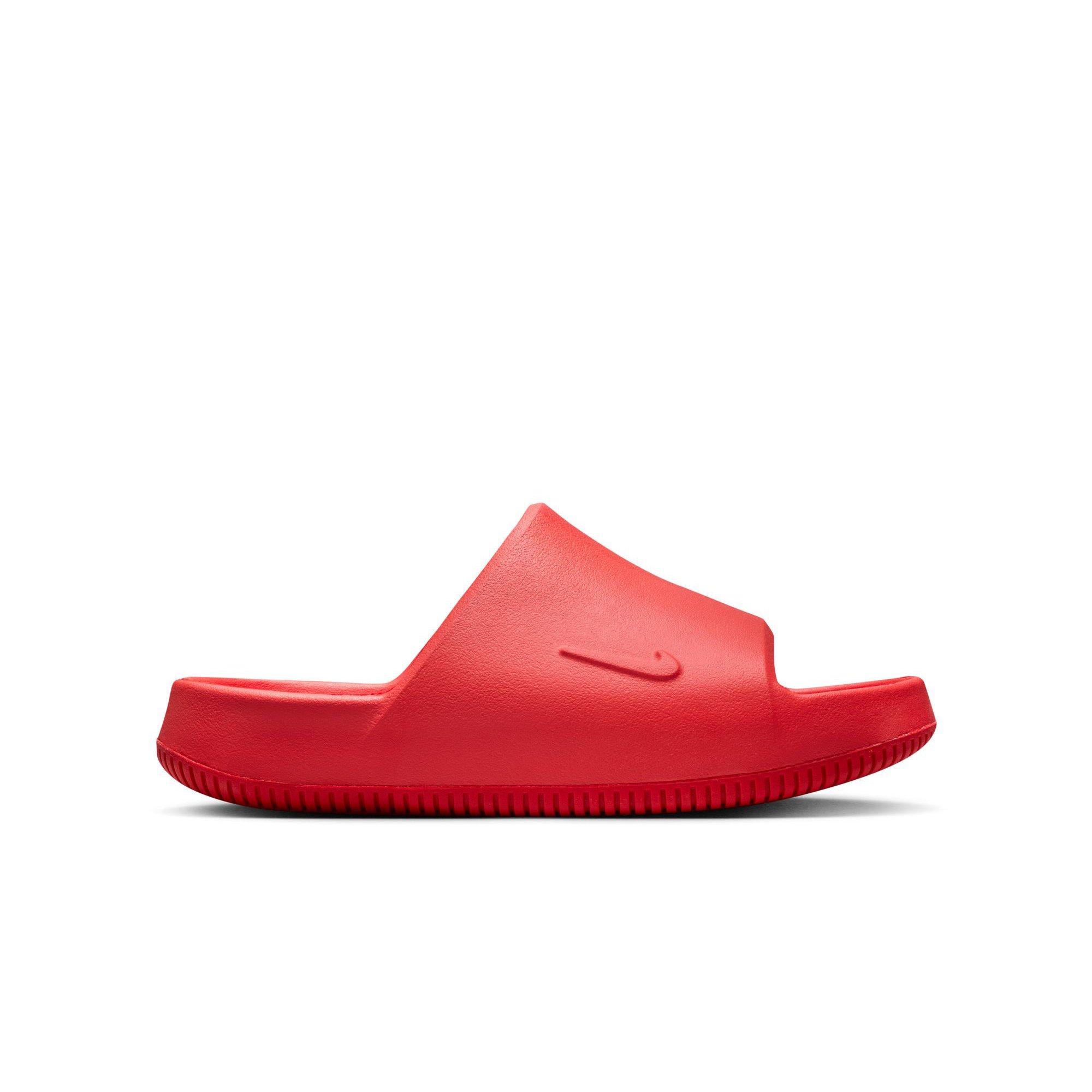 Nike Calm 2.0 "Lt Crimson" Grade School Boys' Slide - RED Thumbnail View 1