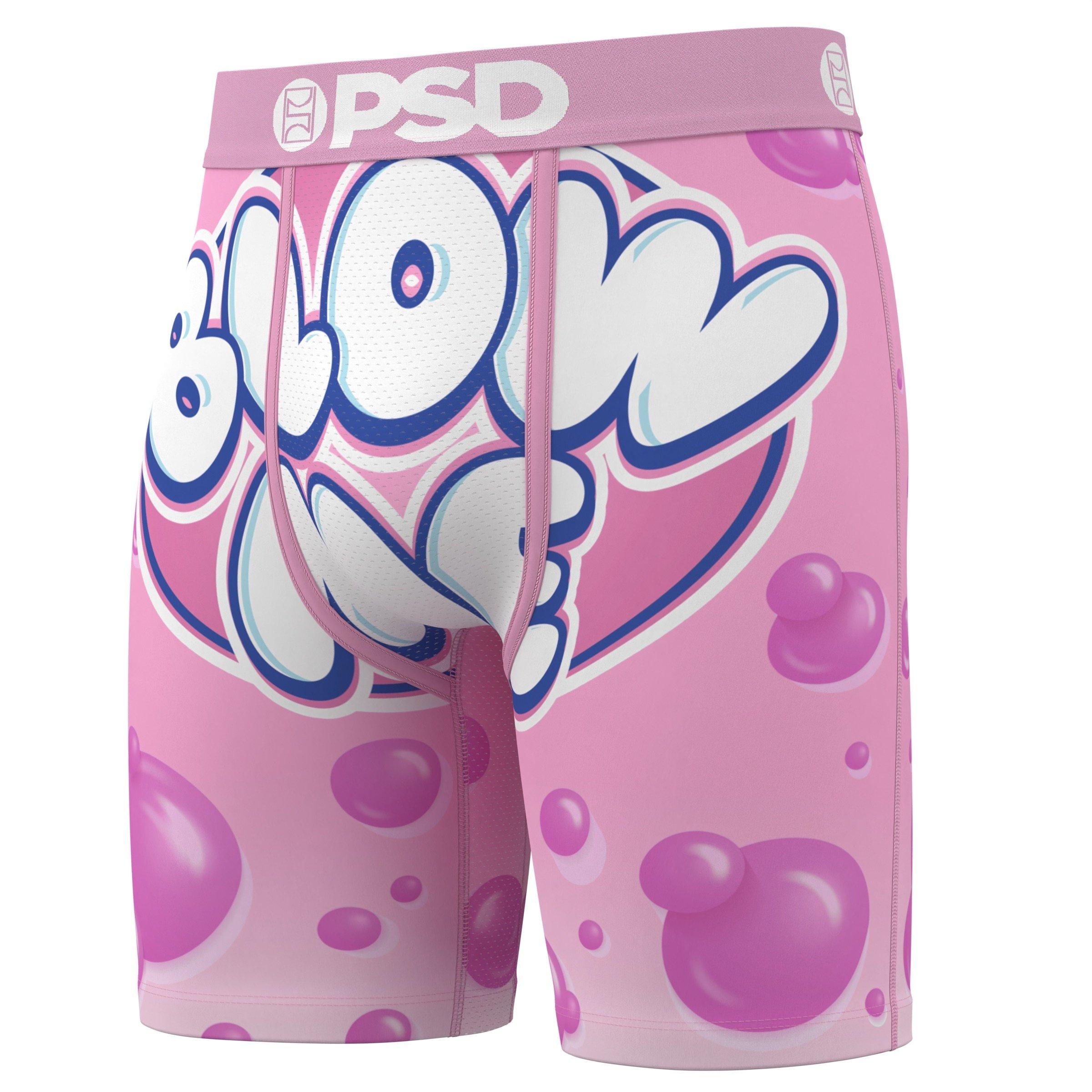 PSD Men's Love Me Underwear-2PK - RED/PINK Thumbnail View 2