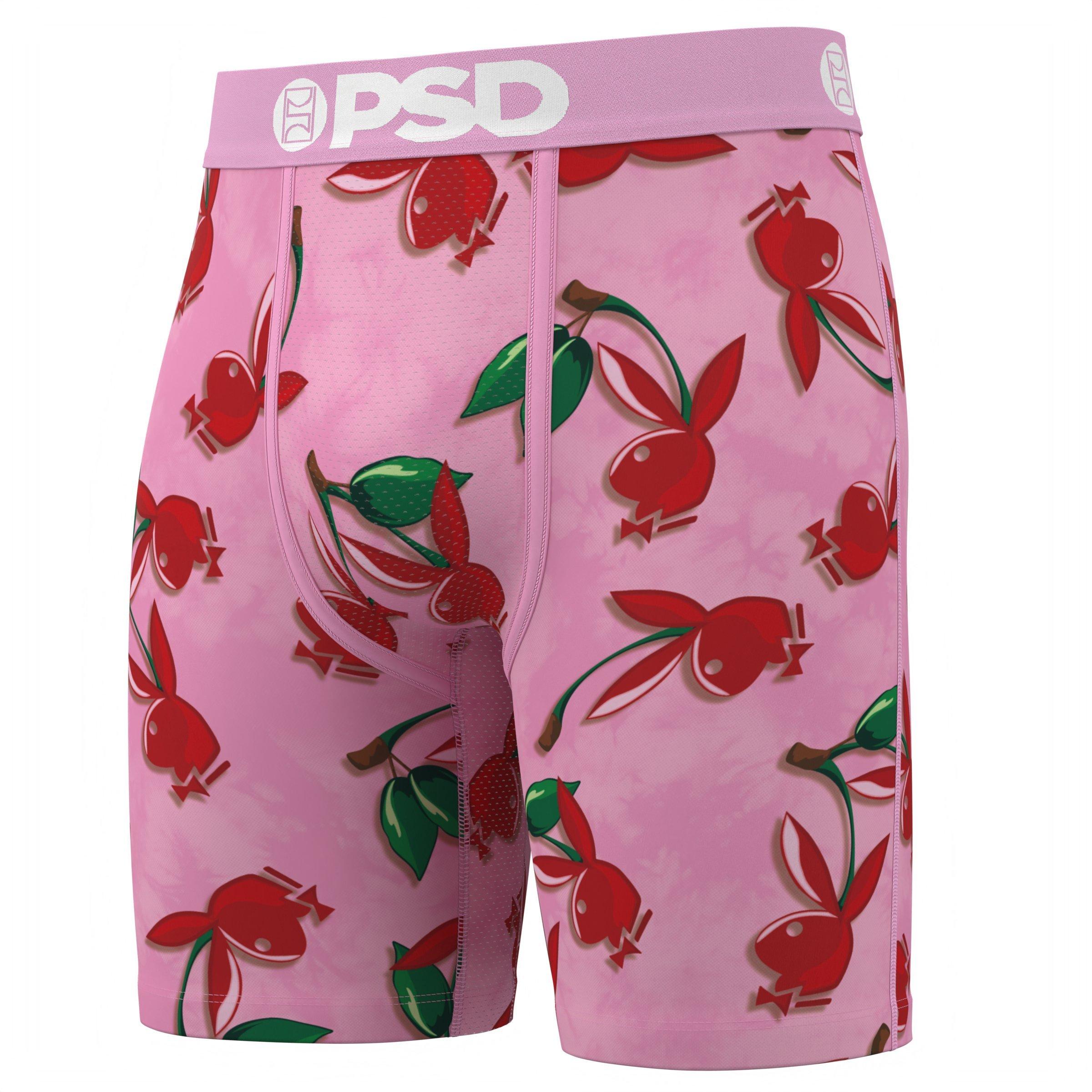 PSD Men's Playboy Lucky Underwear-3PK - MULTI-COLOR Thumbnail View 2