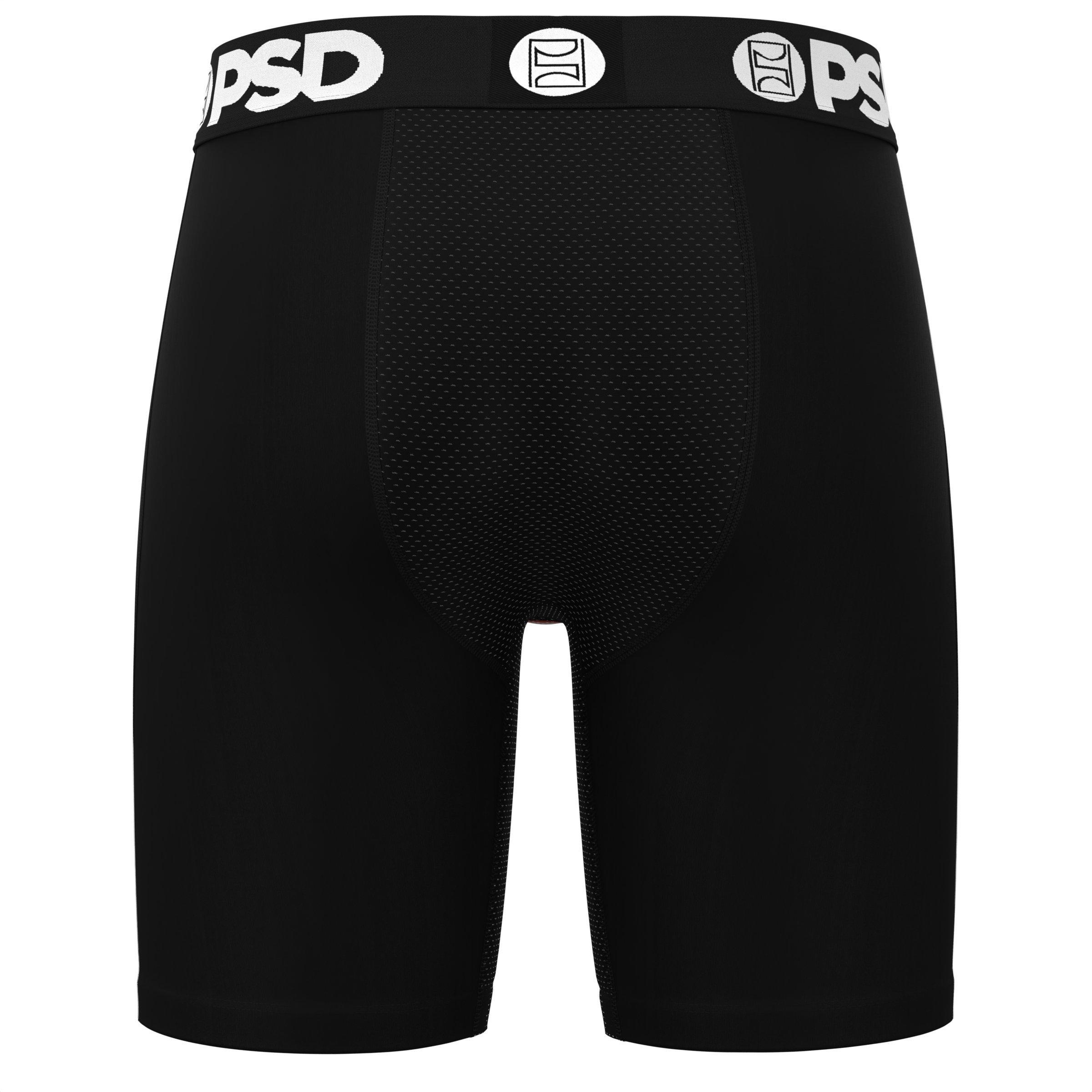 PSD Men's Warface Blackout Underwear-3PK - BLACK/RED Thumbnail View 3