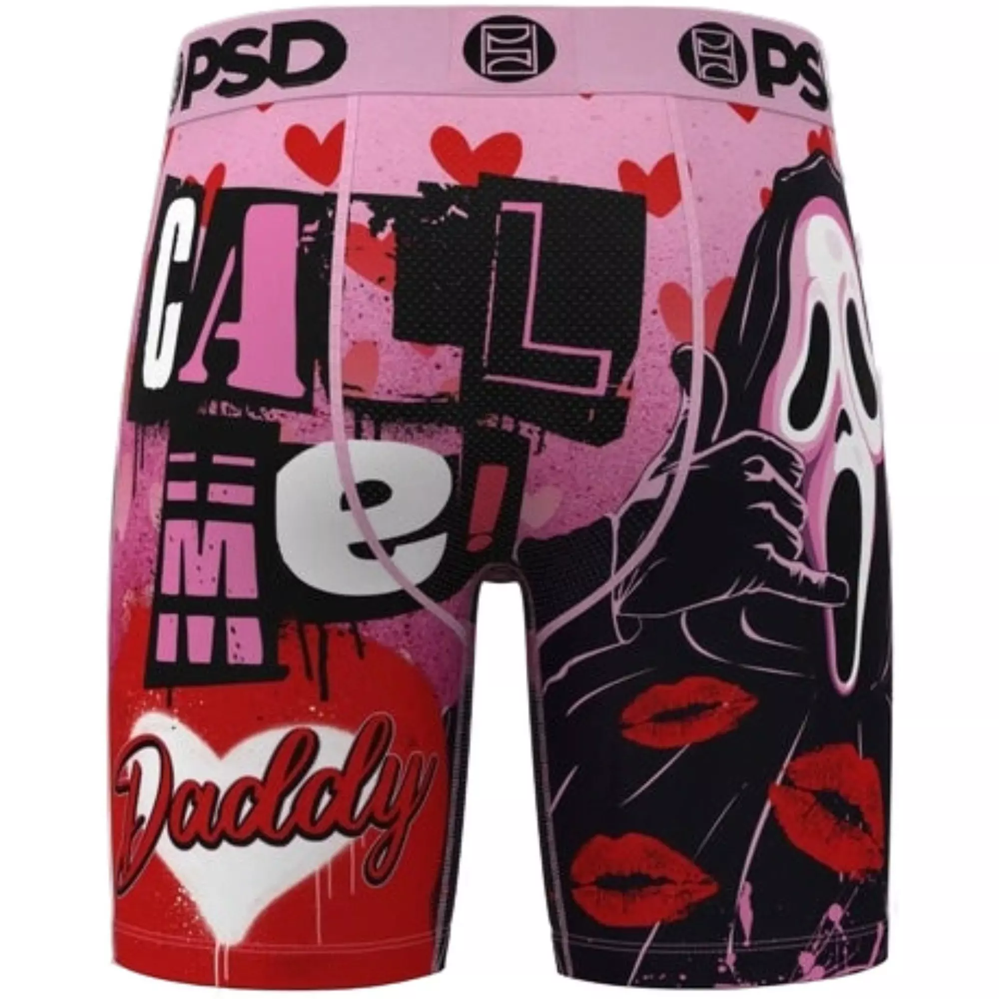 PSD Men's Ghost Face Daddy Underwear - PINK