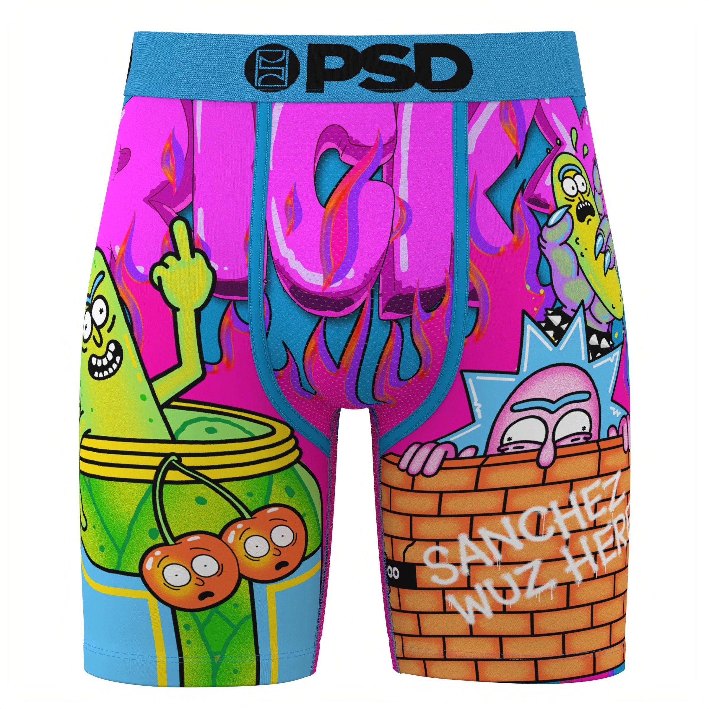 PSD Men's Rick and Morty Madness Underwear-3PK - MULTI-COLOR Thumbnail View 2