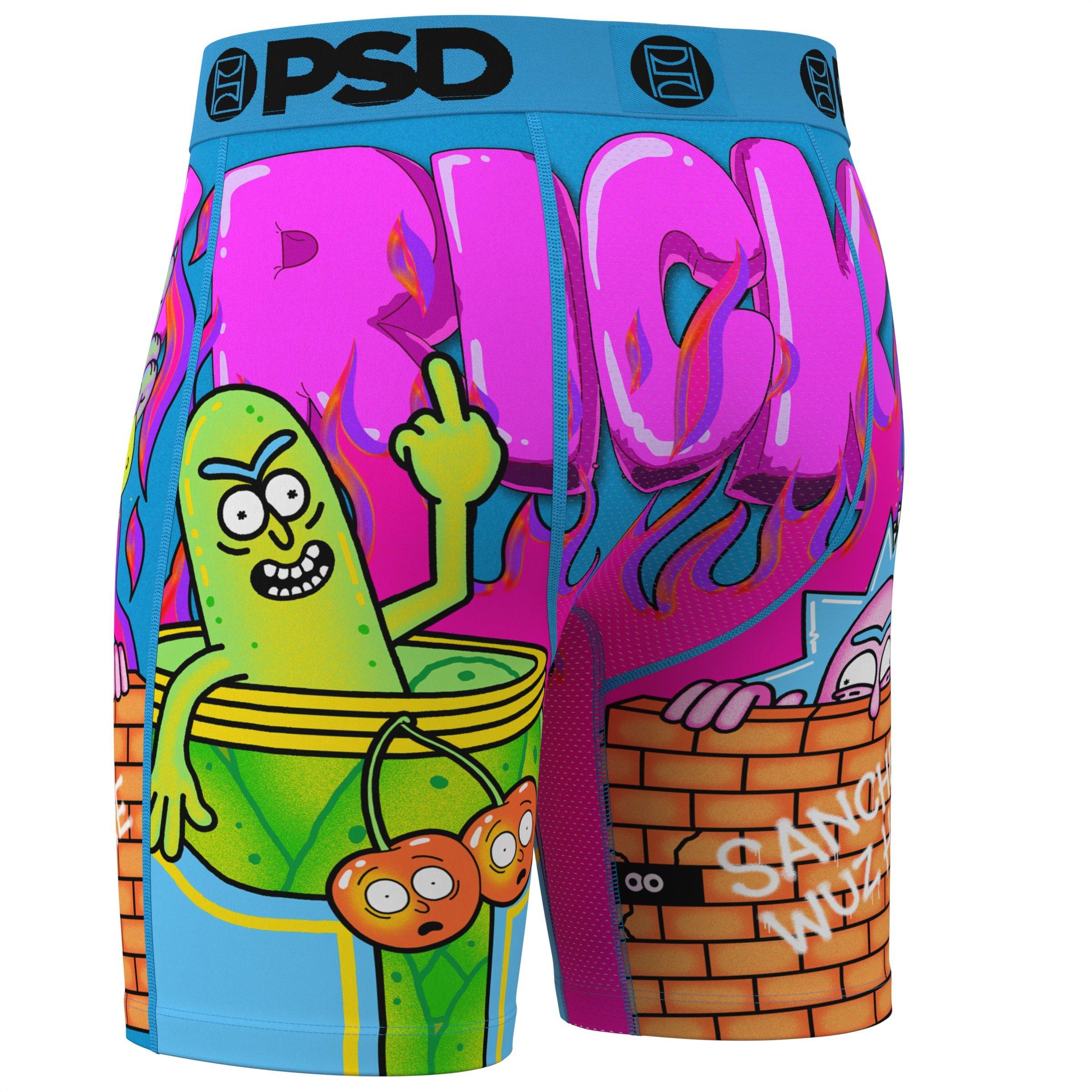 PSD Men's Rick and Morty Madness Underwear-3PK - MULTI-COLOR Thumbnail View 5