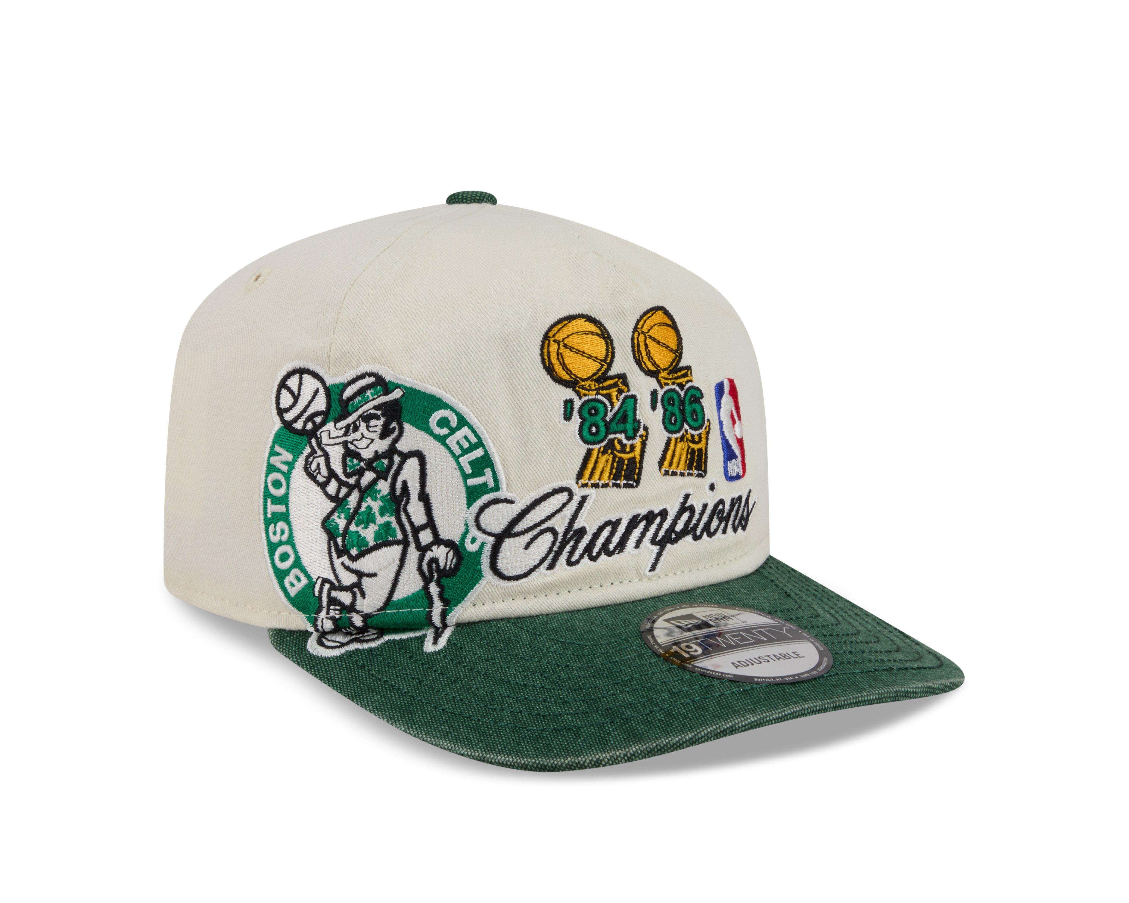 New Era Boston Celtics 19TWENTY Hardwood Classic White/Green Snapback Hat