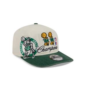 New Era Boston Celtics 19TWENTY Hardwood Classic Snapback Hat-White/Green