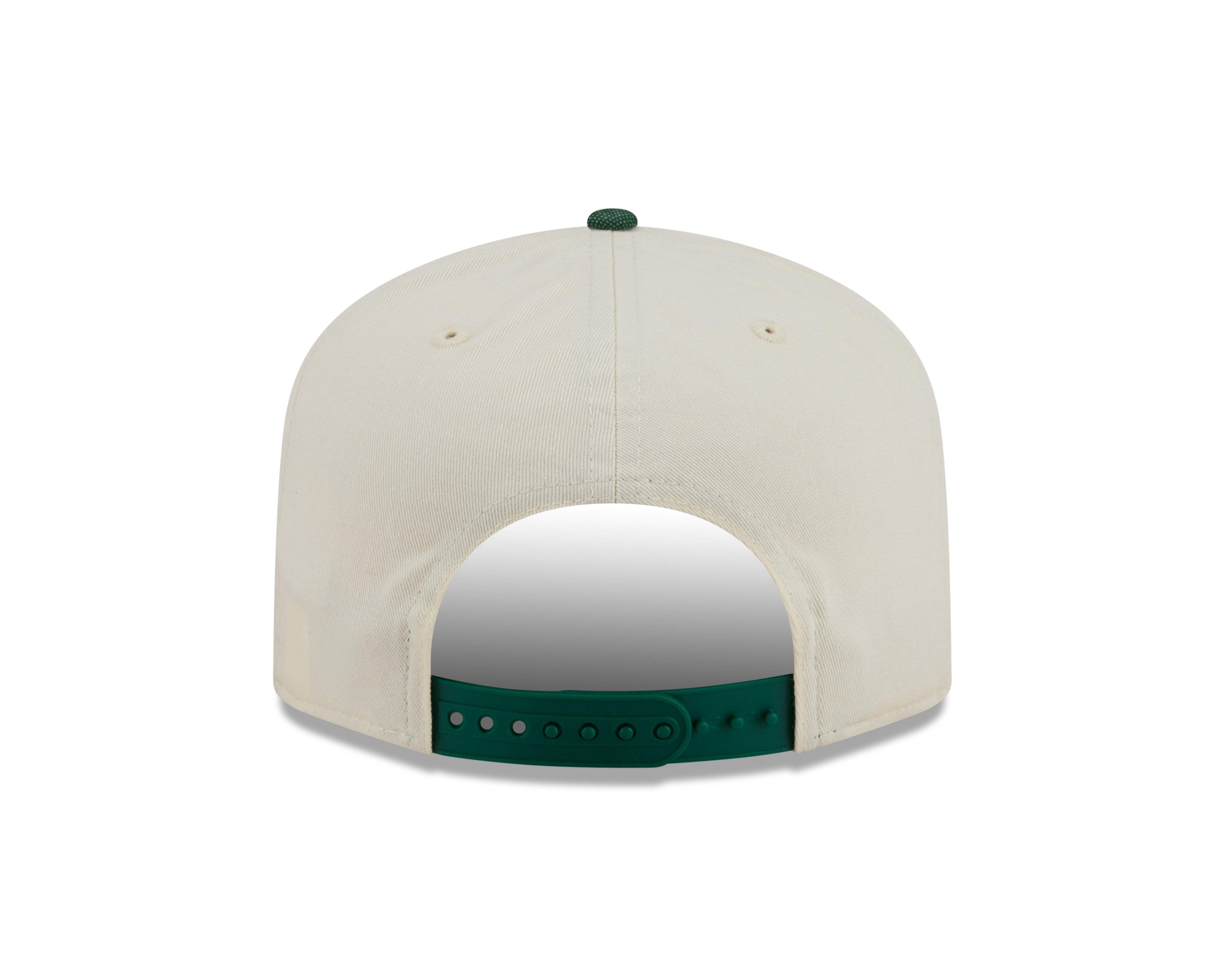New Era Boston Celtics 19TWENTY Hardwood Classic Snapback Hat-White/Green - WHITE/GREEN Thumbnail View 4