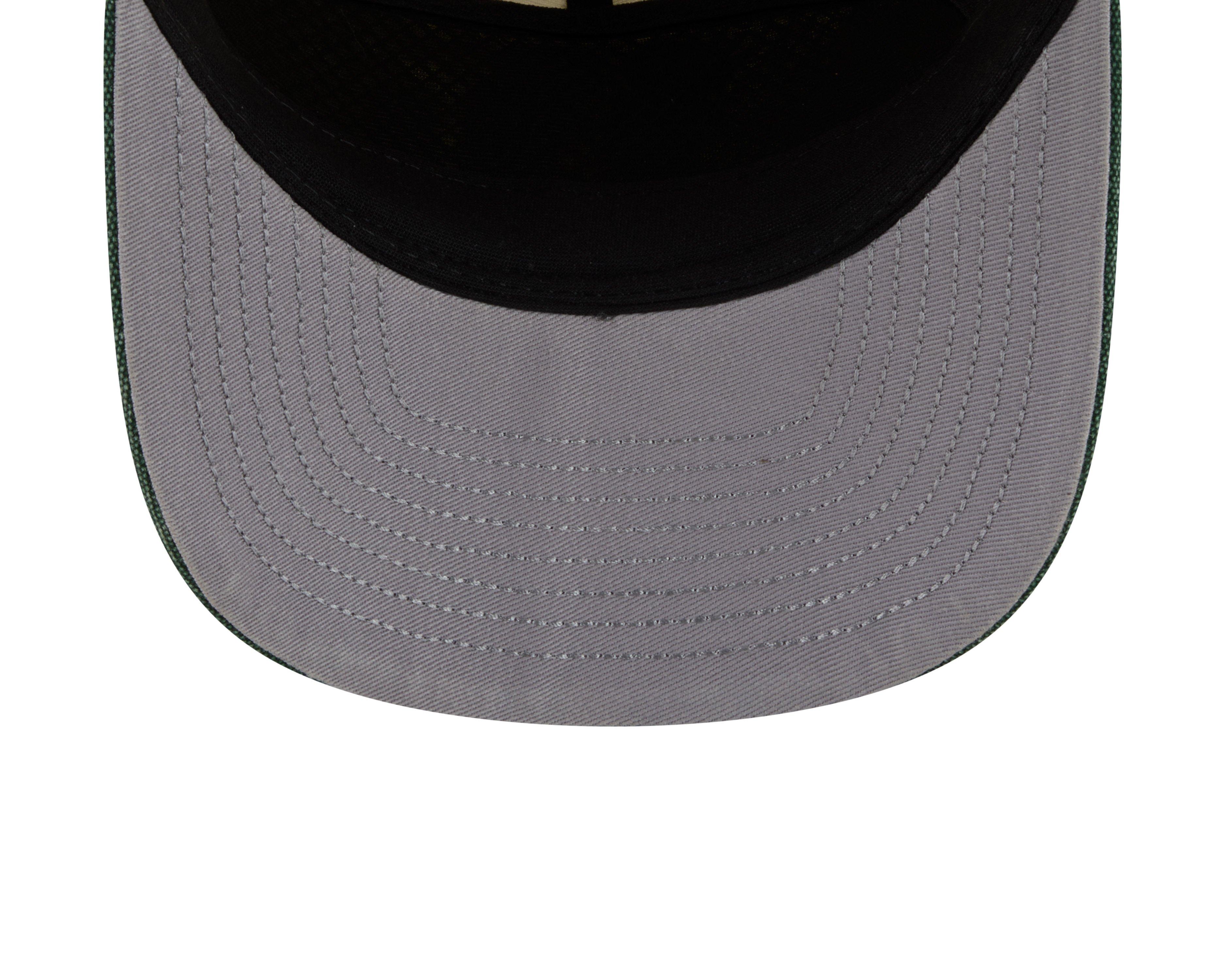 New Era Boston Celtics 19TWENTY Hardwood Classic Snapback Hat-White/Green - WHITE/GREEN Thumbnail View 7