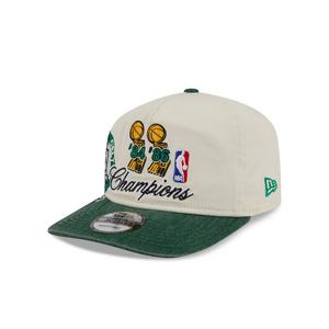 New Era Boston Celtics 19TWENTY Hardwood Classic Snapback Hat-White/Green
