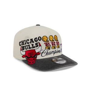New Era Chicago Bulls 19TWENTY Hardwood Classic Snapback Hat-White/Black